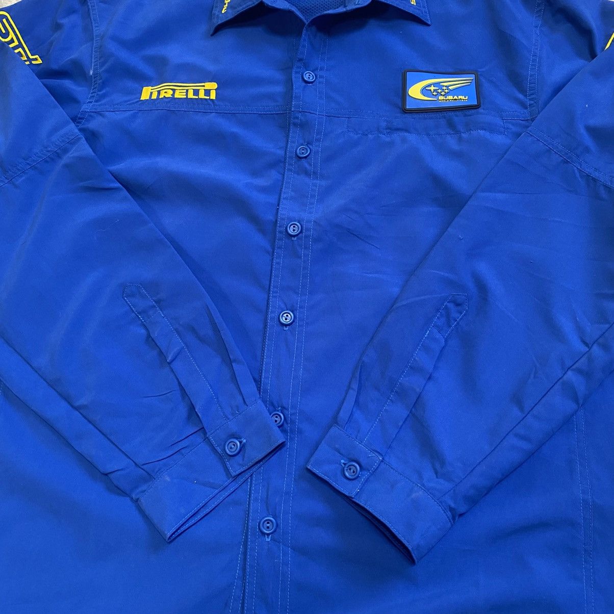 Japanese Brand × Vintage 💥SUBARU RACING PERFOMANCE BUTTON SHIRT Size US M / EU 48-50 / 2 - 10 Thumbnail