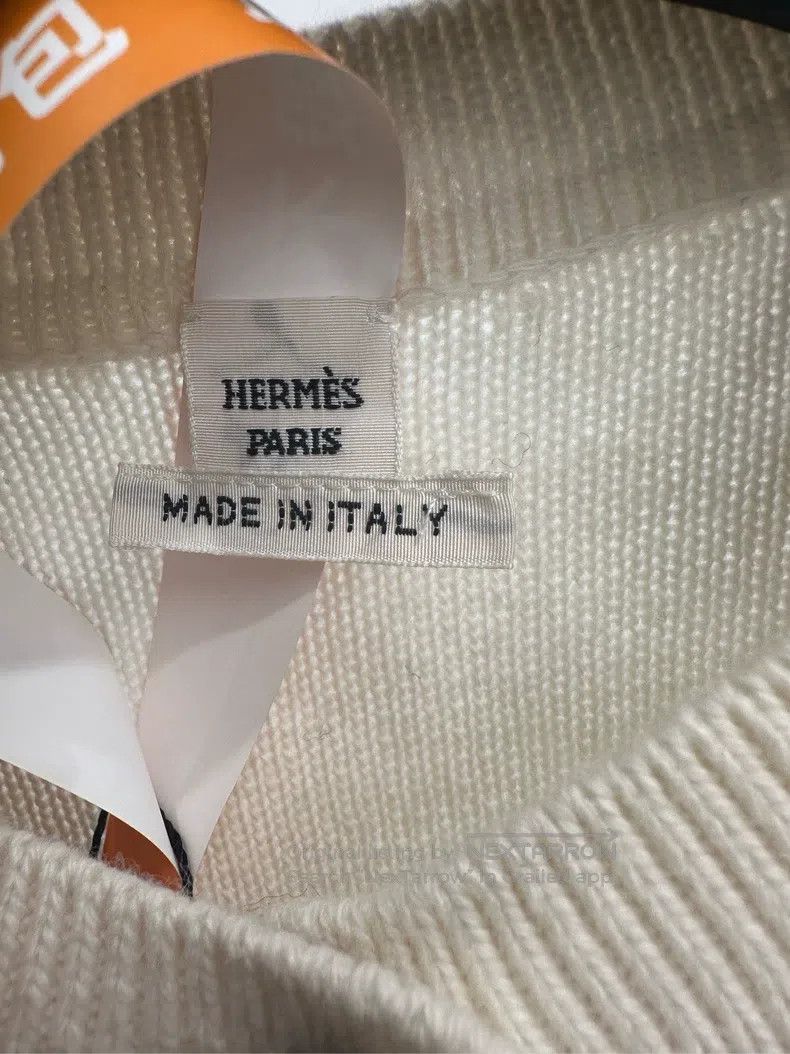 Hermes Hermes Printed and Embroidered Wool Sweater Size XXS / US 00 / IT 34 - 3 Thumbnail