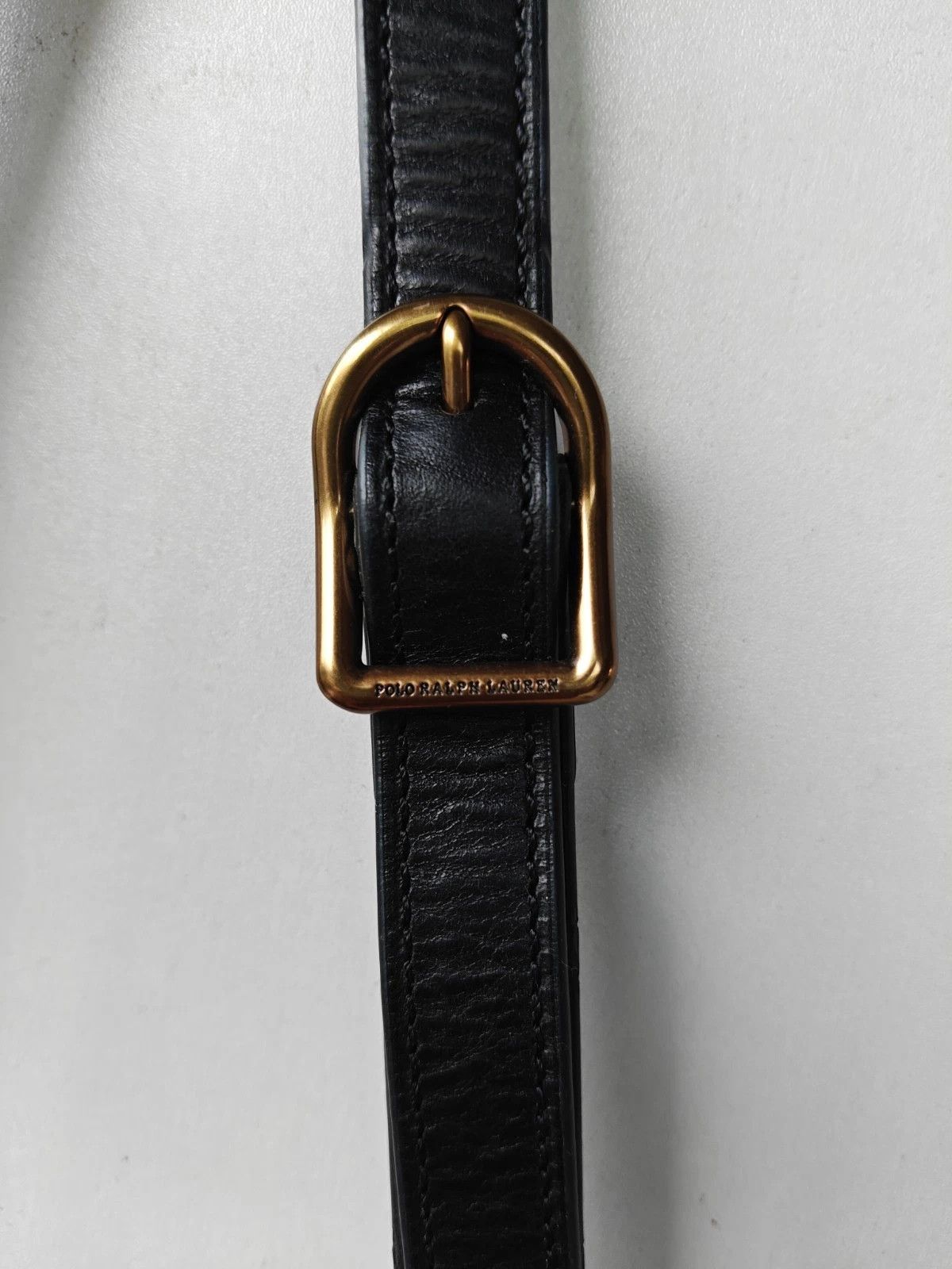 Polo Ralph Lauren Polo Ralph Lauren Bellport Leather Large Bucket Bag FTP 0002 Size ONE SIZE - 6 Thumbnail