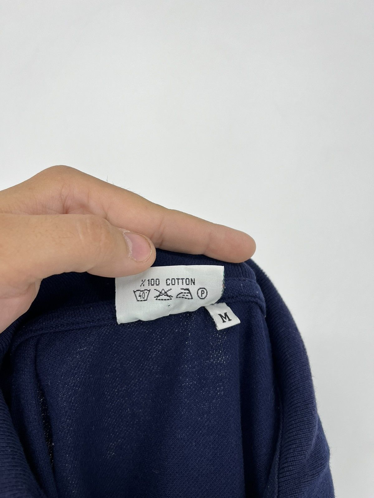 Lacoste × Vintage Vintage Chemise Lacoste Big Logo Made in France Polo t-shirt Size US M / EU 48-50 / 2 - 9 Thumbnail