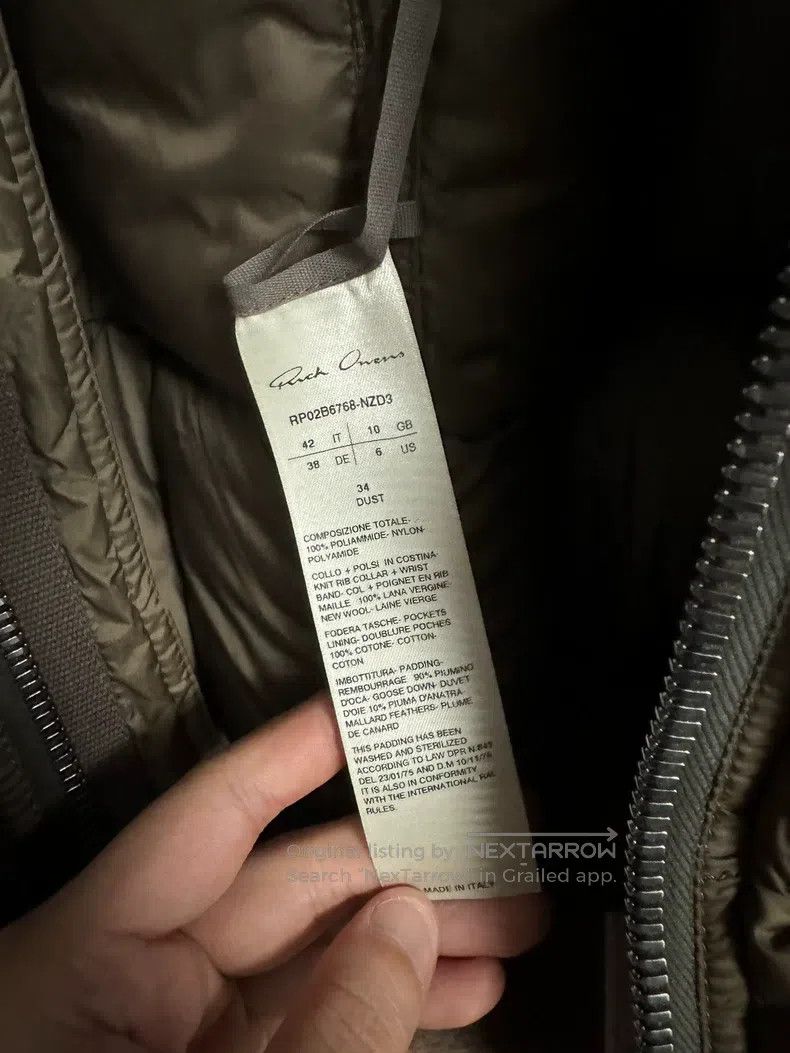 Rick Owens Rick Owens Turtle Neck Down Jacket Size M / US 6-8 / IT 42-44 - 3 Thumbnail