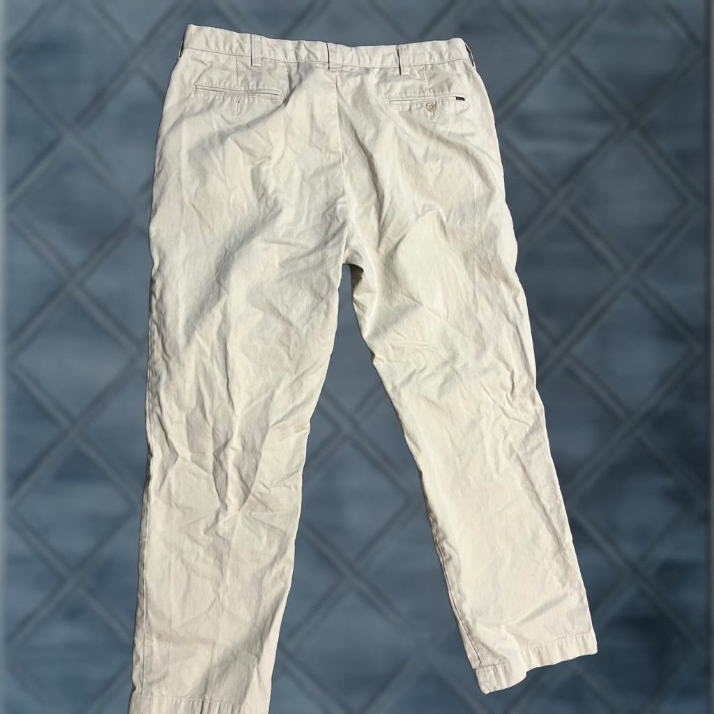 Polo Ralph Lauren Polo Ralph Lauren Chino Twill Pants 38x32 Classic Fit Cotton Mens Beige Size US M / EU 48-50 / 2 - 1 Thumbnail