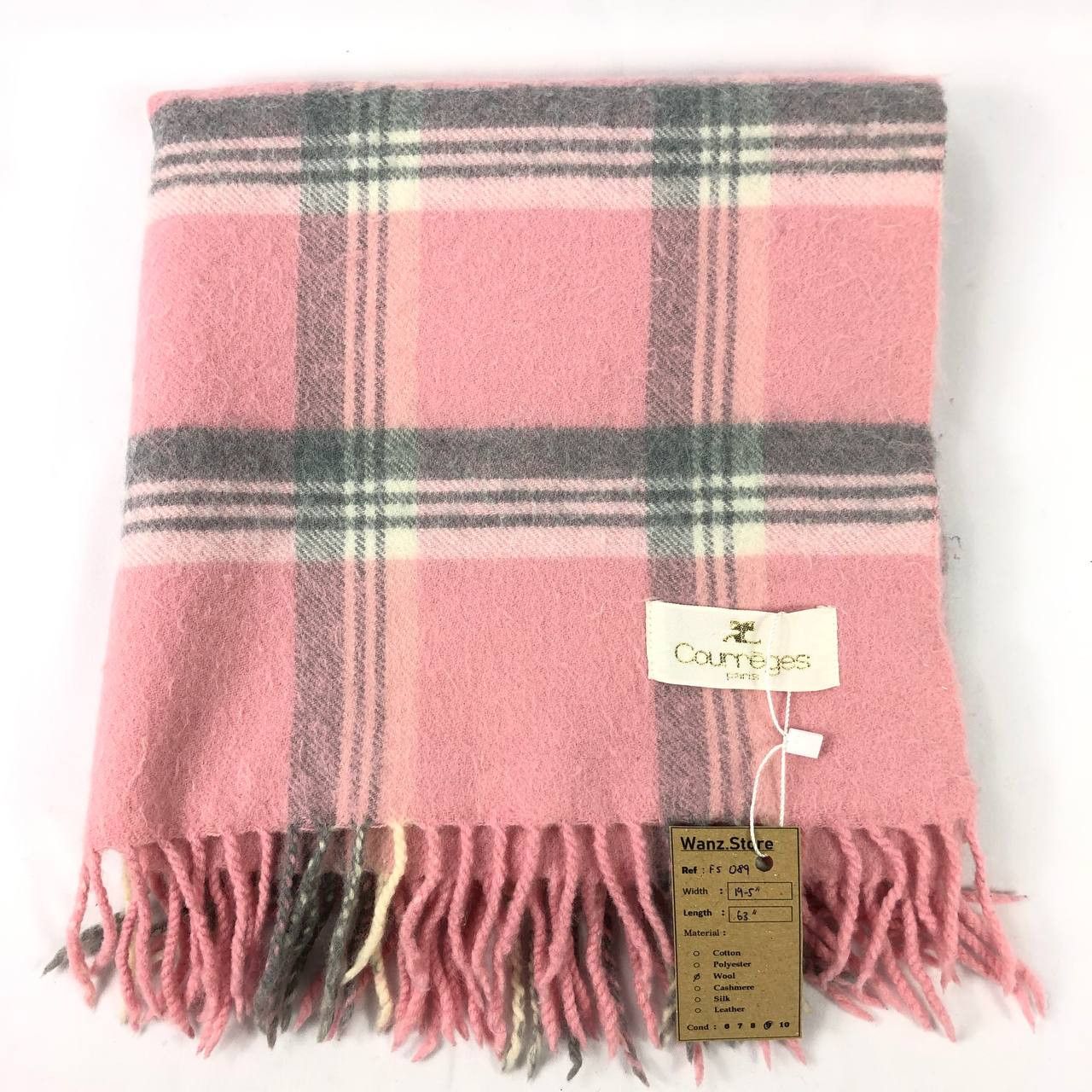 Courreges Courreges Scarf / Muffler / Neckwear FS089 Size ONE SIZE - 6 Thumbnail