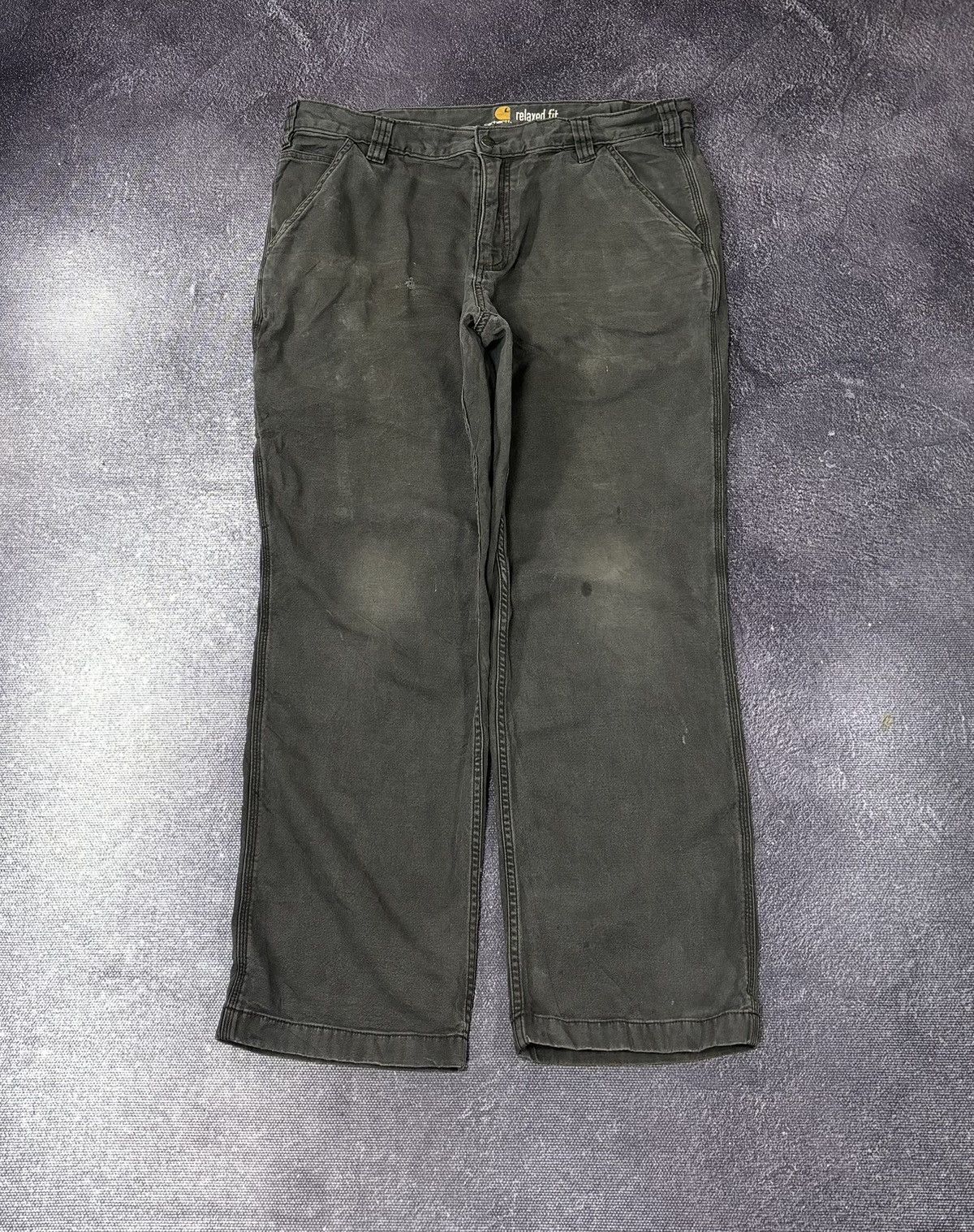 Carhartt Vintage Carhartt Relaxed Fit Work Hype Carpenter Baggy Pants Size US 36 / EU 52 - 2 Thumbnail
