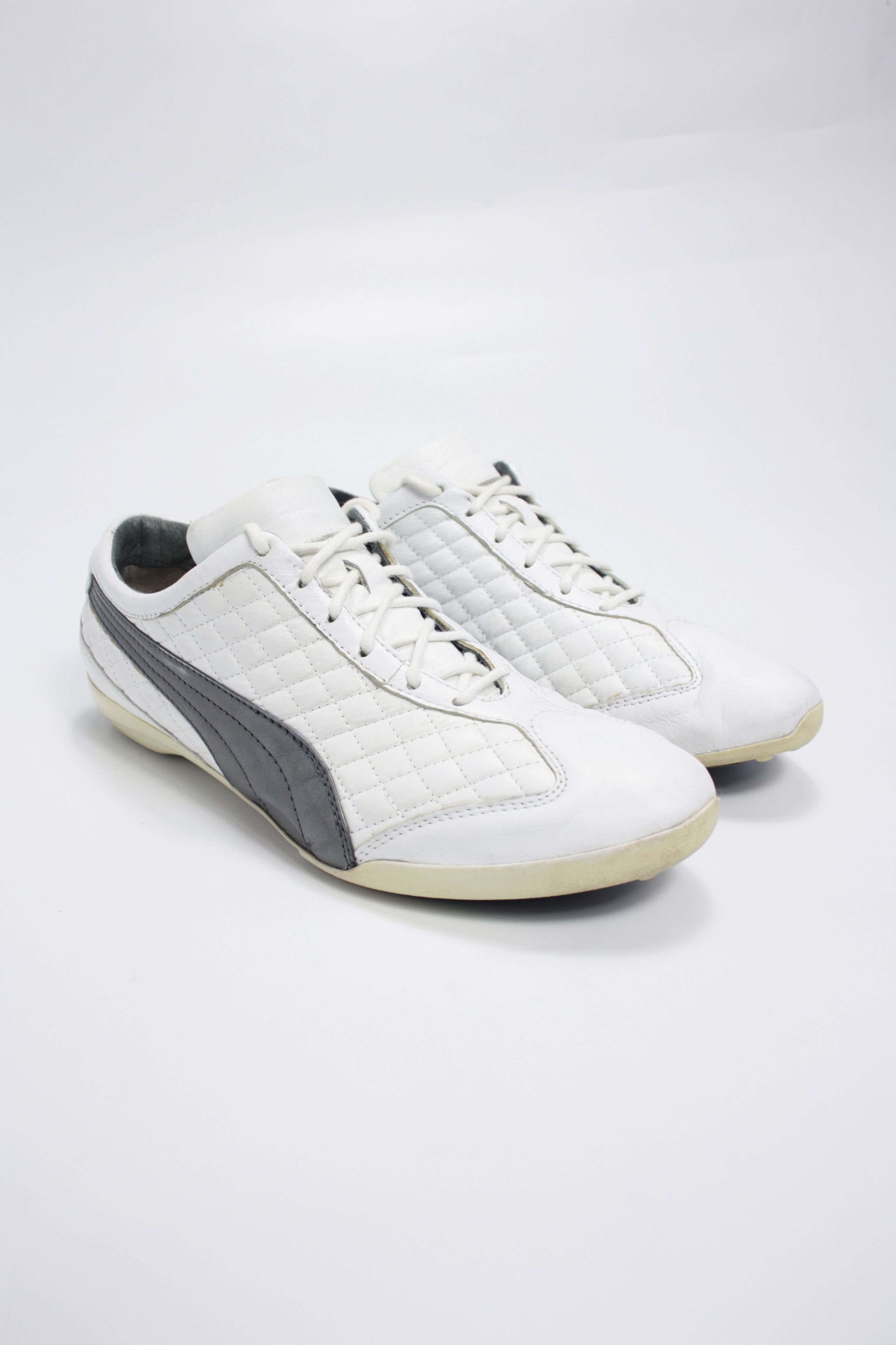 image of Avant Garde x Neil Barrett Puma By Neil Barrett 96 Hours Leather Sneaker Shoes in White, Women's (S