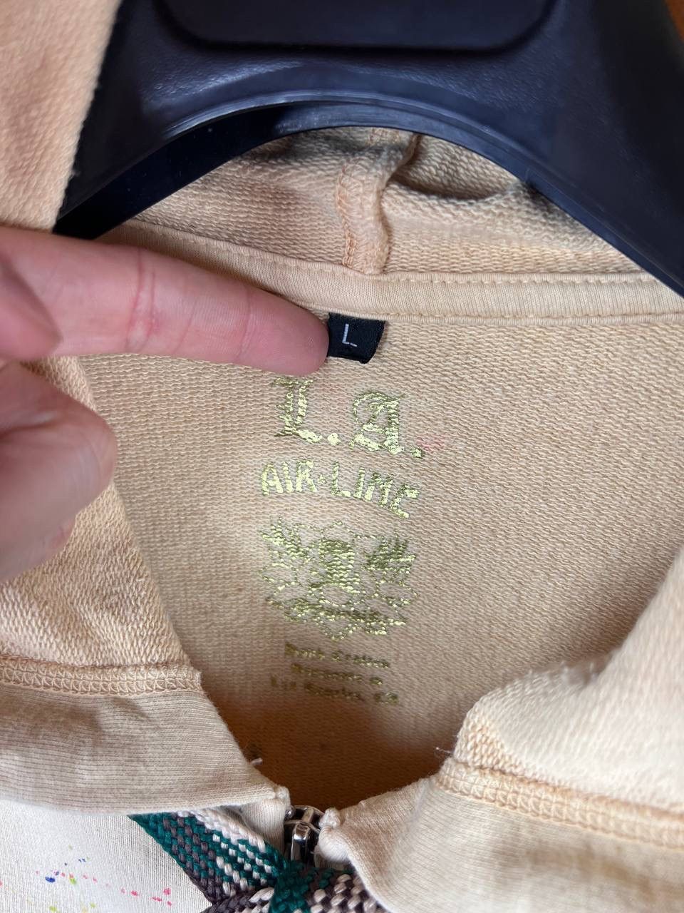 Other La Air Line USA streetwear zip hoodie size L Size US L / EU 52-54 / 3 - 5 Thumbnail
