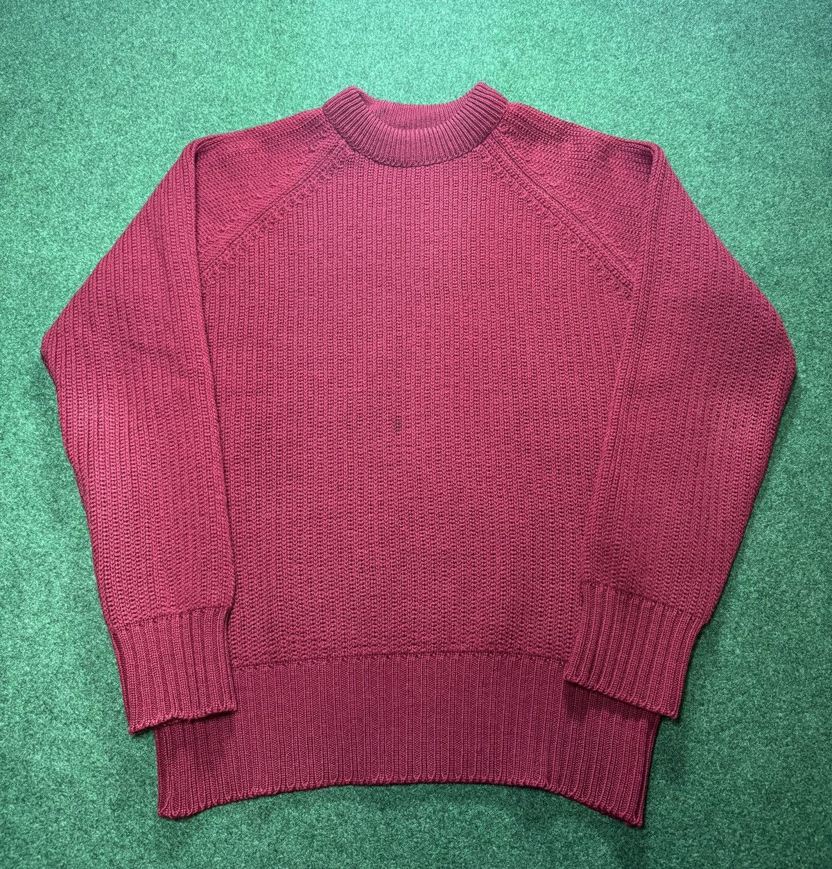 Pendleton × Vintage Vintage 90s Pendleton 100% Wool Red Knit Crewneck Sweater Size US XL / EU 56 / 4 - 1 Thumbnail