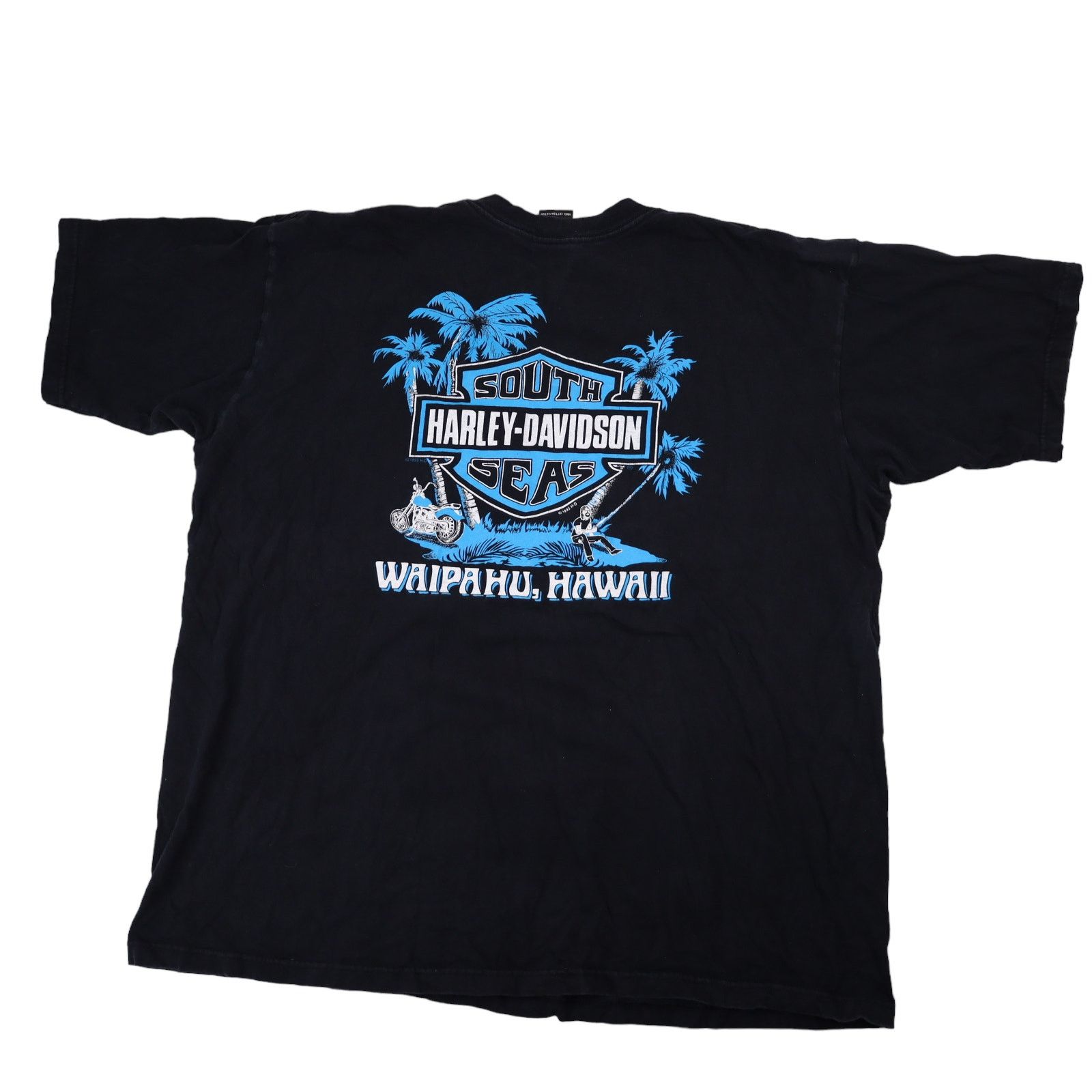 Harley Davidson × Vintage Vintage Harley Davidson Hawaiian Primal Force Graphic Shirt Size US XXL / EU 58 / 5 - 9 Thumbnail