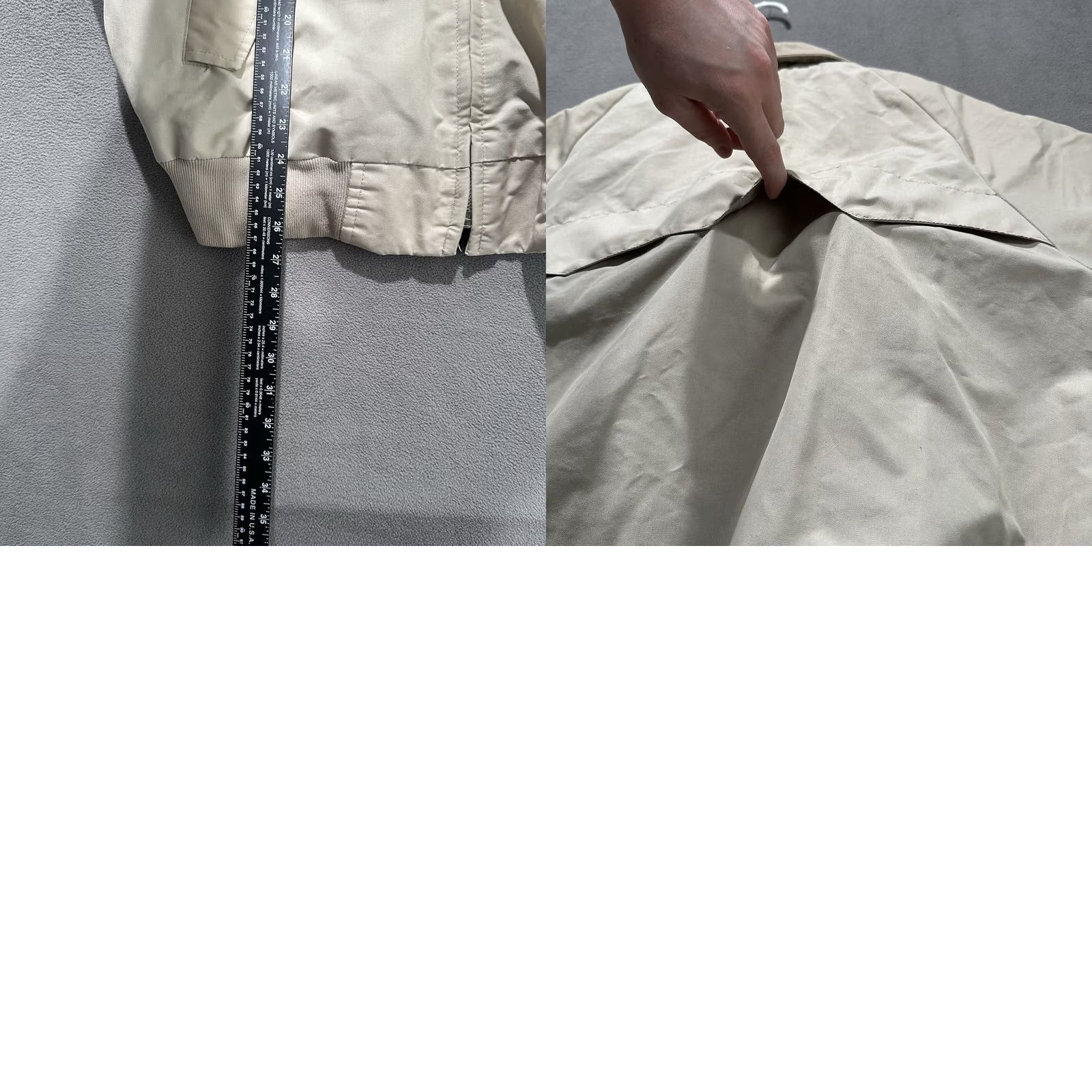 Imperial VINTAGE California Imperial Bomber Jacket Mens 2XL Beige Size US XXL / EU 58 / 5 - 9 Thumbnail