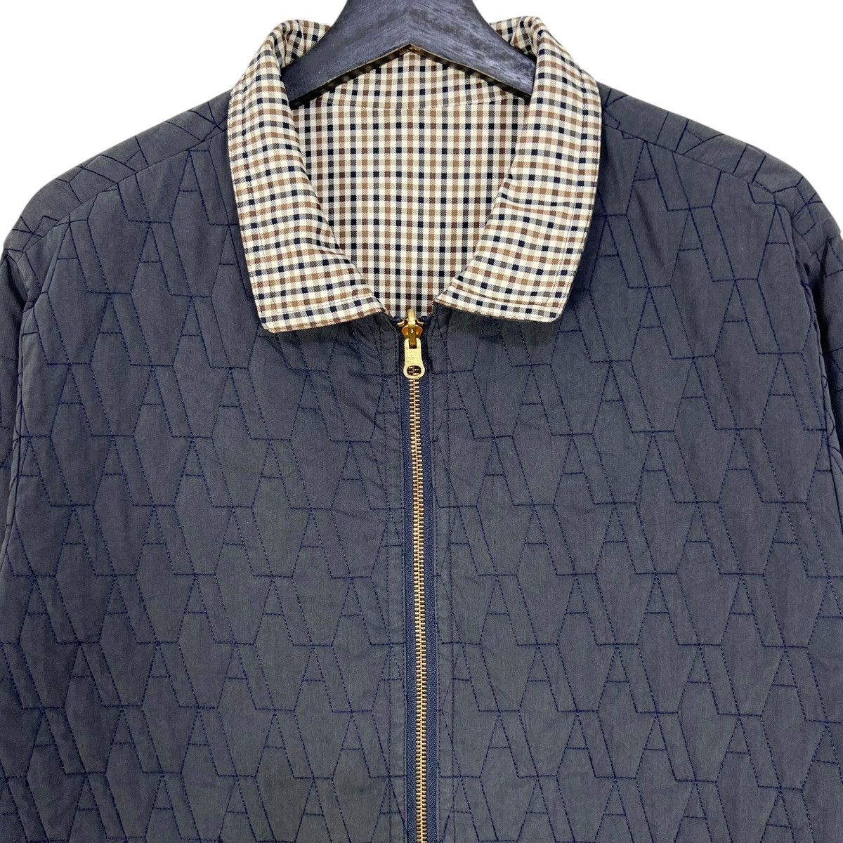 Aquascutum Aquascutum Reversible Quilted Jacket Size US L / EU 52-54 / 3 - 3 Thumbnail