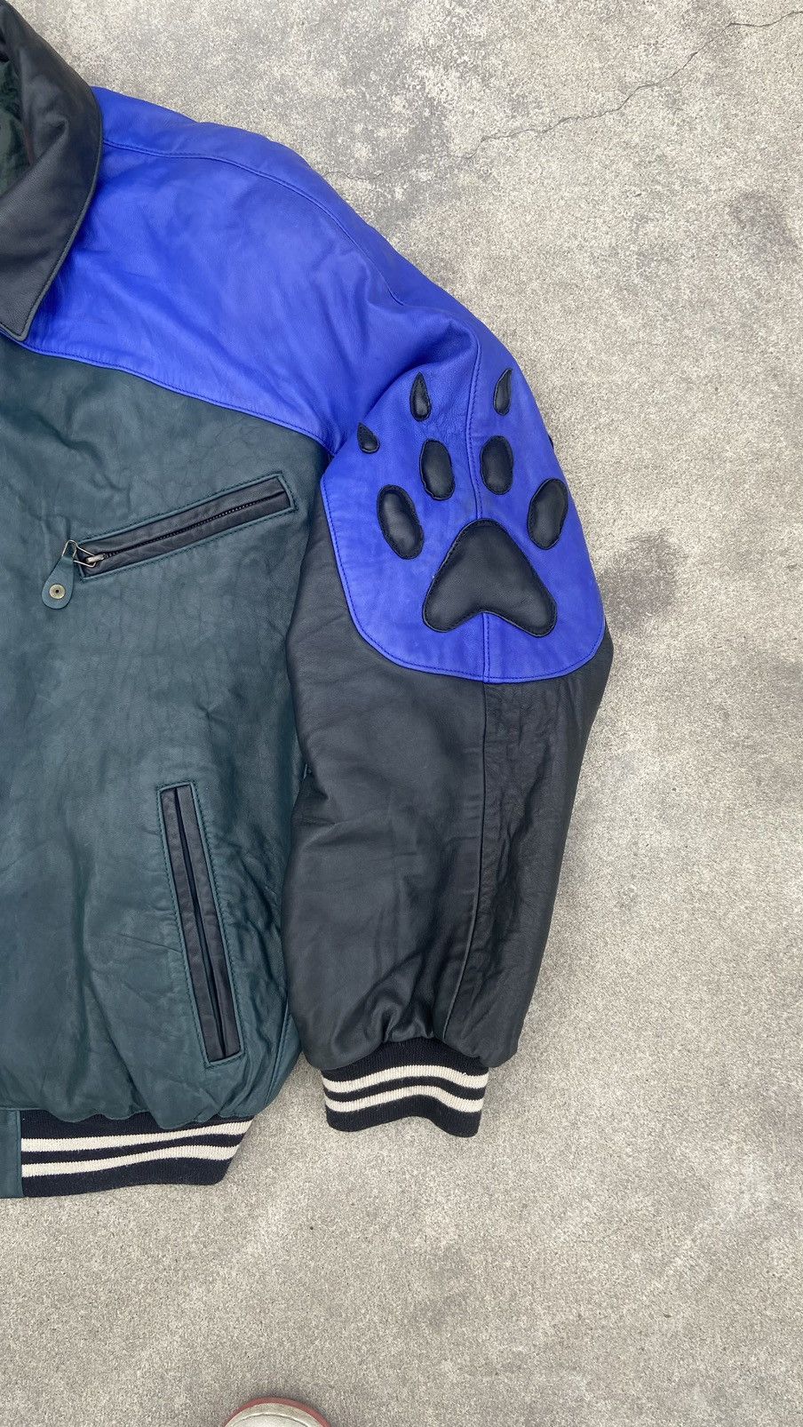 Michael Hoban 🟤Vintage American Basic Leather Jacket Like Michael Hoban🟤 Size US L / EU 52-54 / 3 - 7 Thumbnail