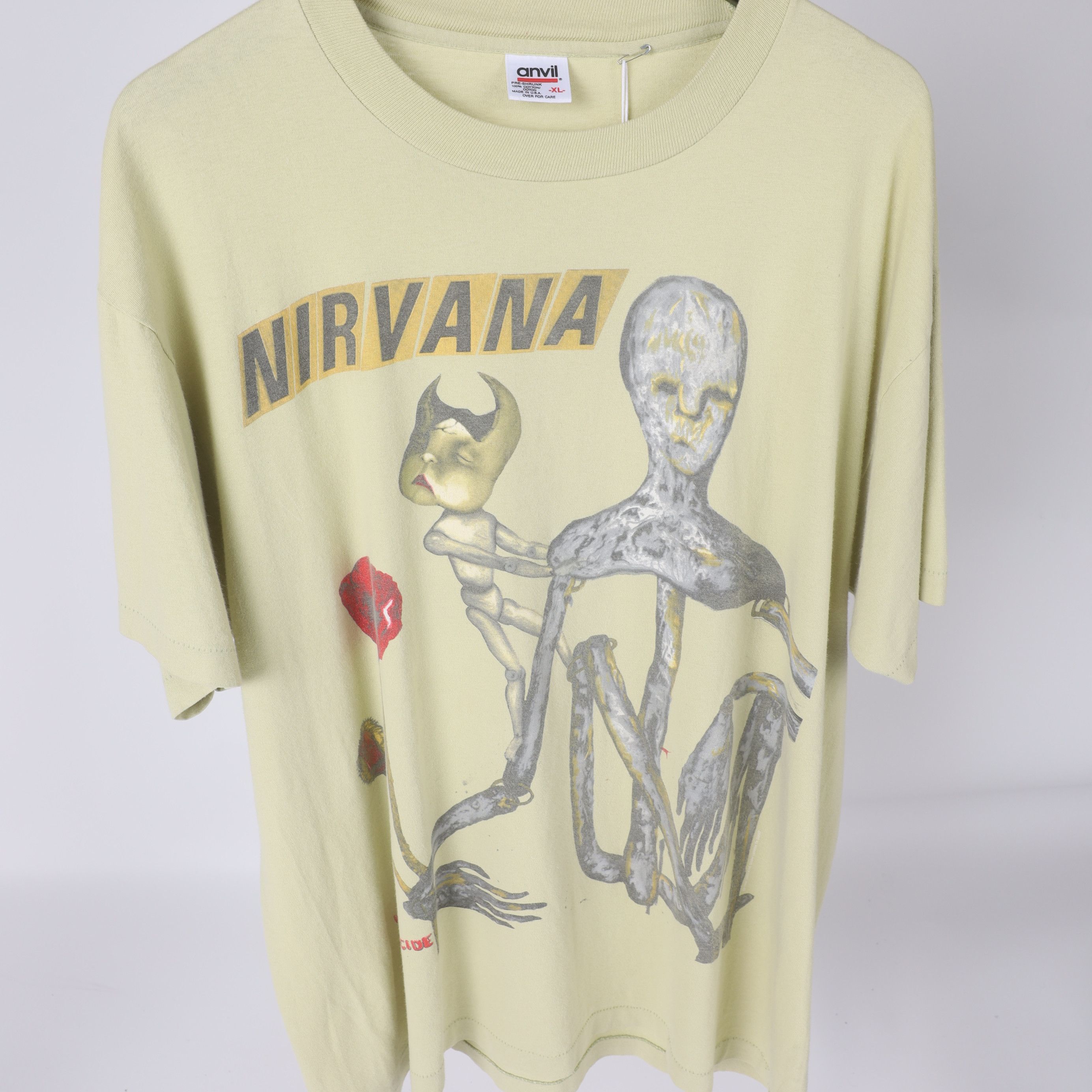 Vintage Nirvana Insecticide Tee 1993 Size US XL / EU 56 / 4 - 3 Thumbnail