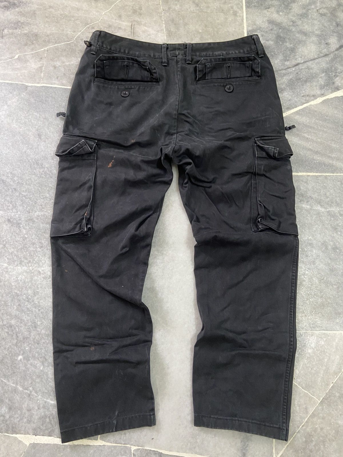 Japanese Brand Wjk Japan Black Cargo Trouser Pant Size US 30 / EU 46 - 9 Thumbnail
