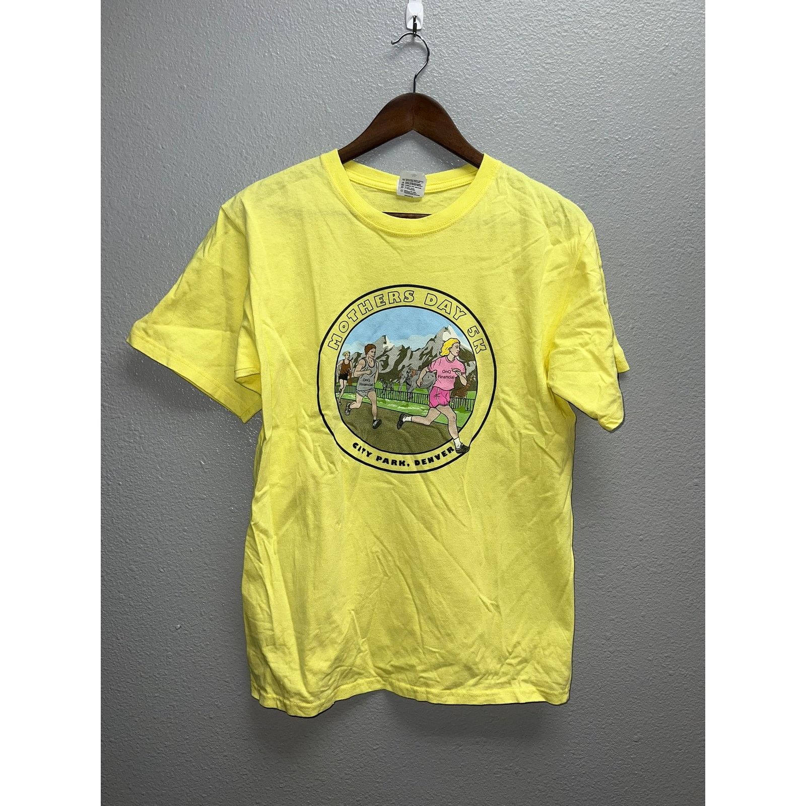 Anvil Mothers Day 5K Shirt City Park Denver Colorado Runner Run M Size US M / EU 48-50 / 2 - 1 Thumbnail