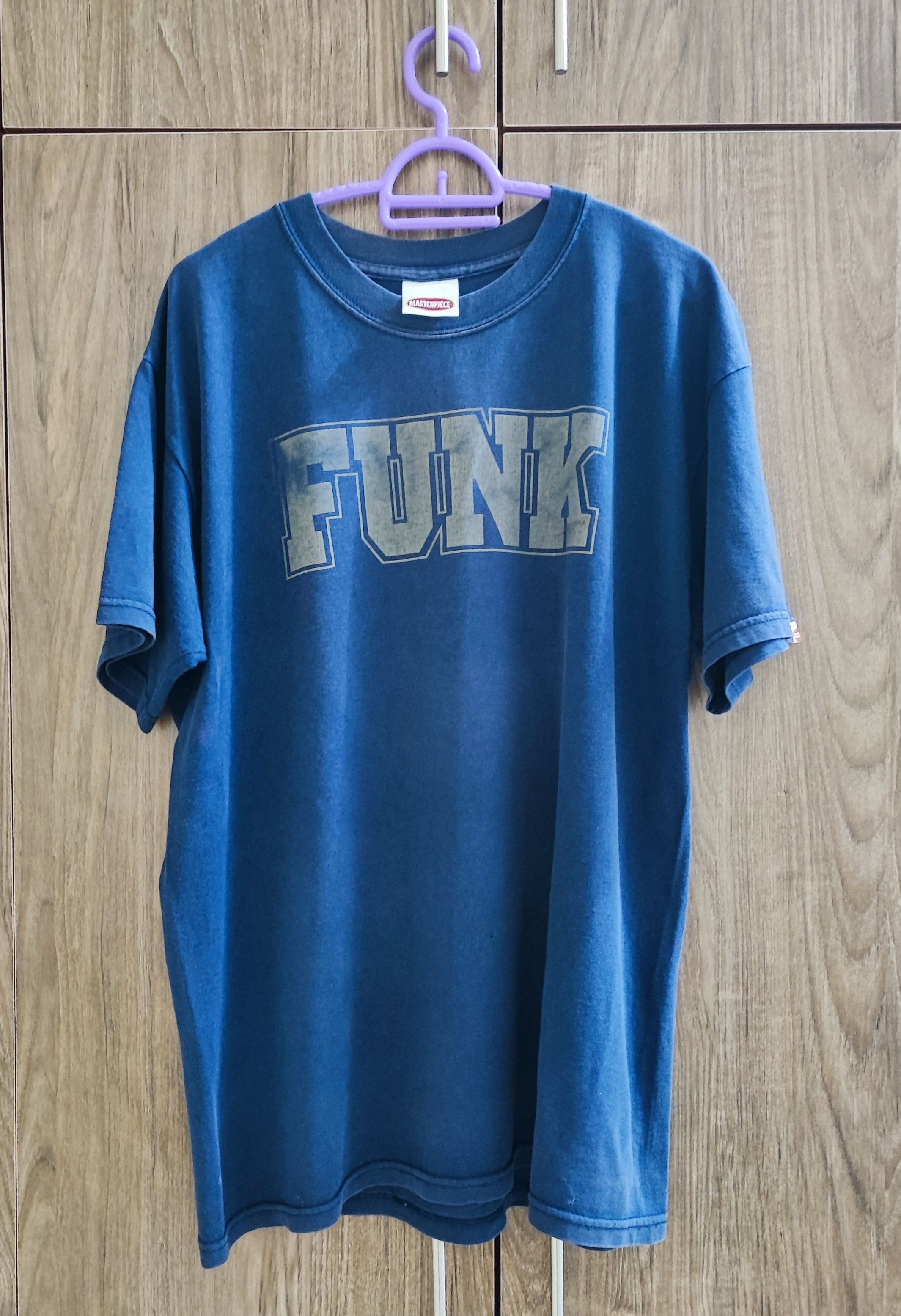 Japanese Brand × MasterPiece Vintage 90's Japanese Brand Masterpiece Funk Spellout Size US L / EU 52-54 / 3 - 1 Thumbnail