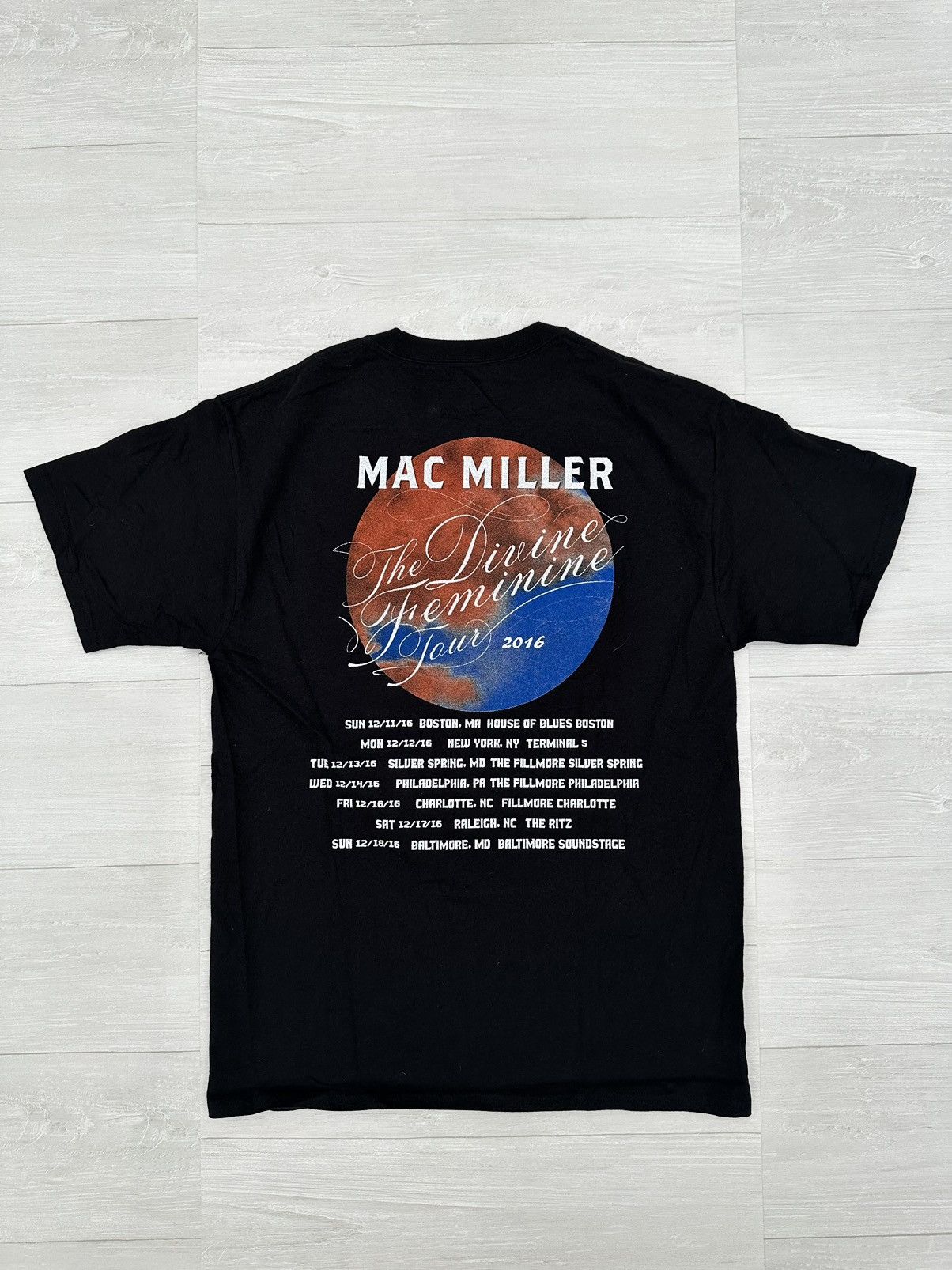 Mac Miller RARE Mac Miller 2016 The Divine Feminine Tour Concert Tee Size US M / EU 48-50 / 2 - 4 Thumbnail