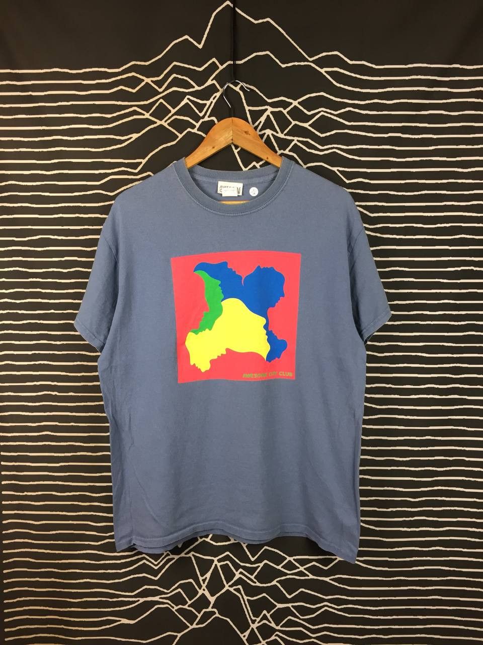Band Tees Awesome City Club Japanese J-Pop Band Abstract Faces Tee Size US L / EU 52-54 / 3 - 2 Thumbnail