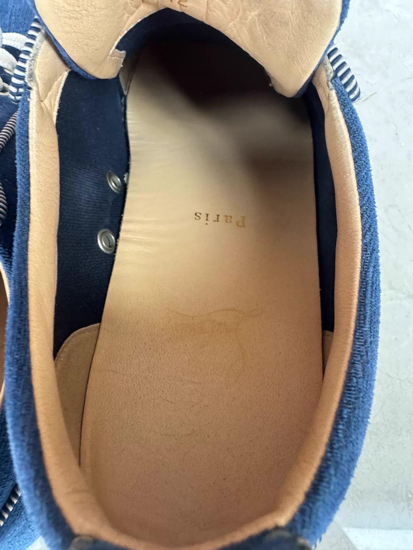 Christian Louboutin CL men's 42 skate shoes like new runs 1 big Size US 9 / EU 42 - 9 Thumbnail
