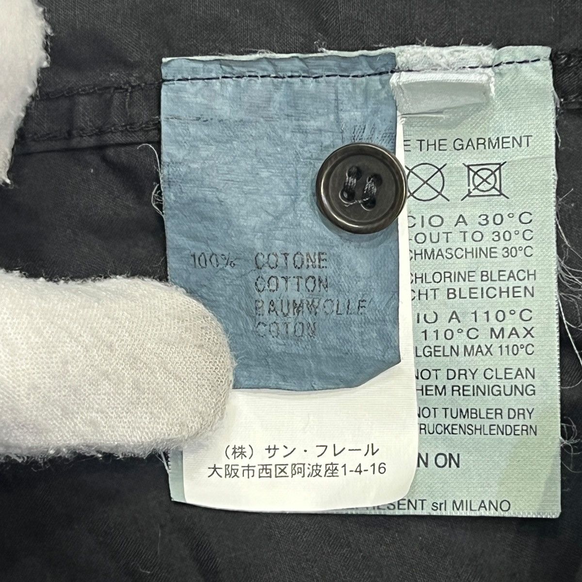 Raf by Raf Simons RAF By RAF SIMONS Emblem Cargo Pocket Arm Shirts Size US L / EU 52-54 / 3 - 7 Thumbnail