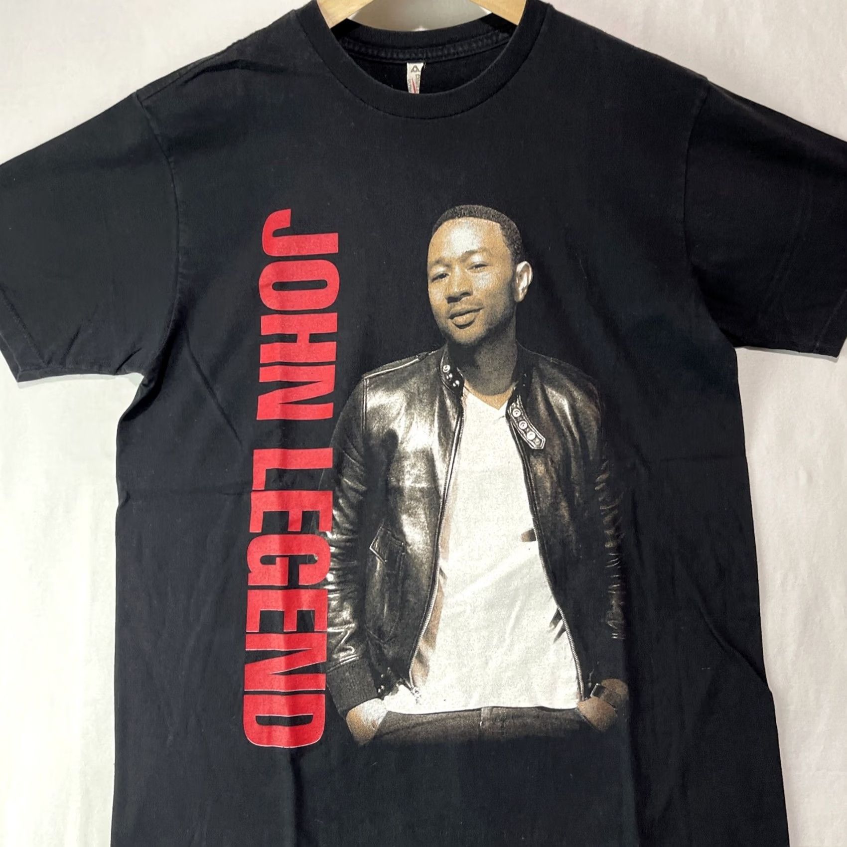 Vintage John Legend Shirt Mens Medium 2017 World Tour Concert Tee Black Cotton Logo Graphic Print Bands Boys Mens Size US M / EU 48-50 / 2 - 4 Thumbnail