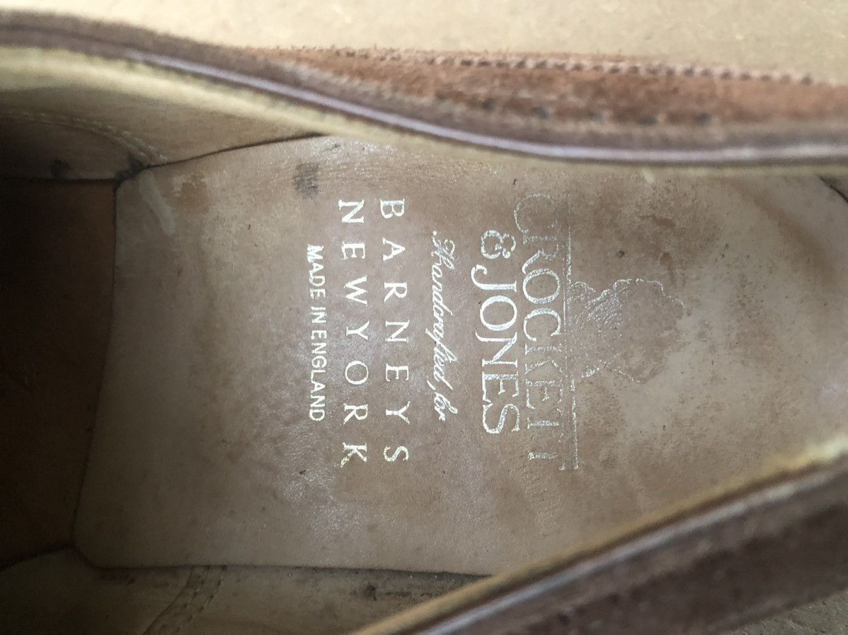 Crockett & Jones Chrockett &Jones Brown Suede Men’s Shoes Size 7.5 D Size US 7.5 / EU 40-41 - 11 Thumbnail