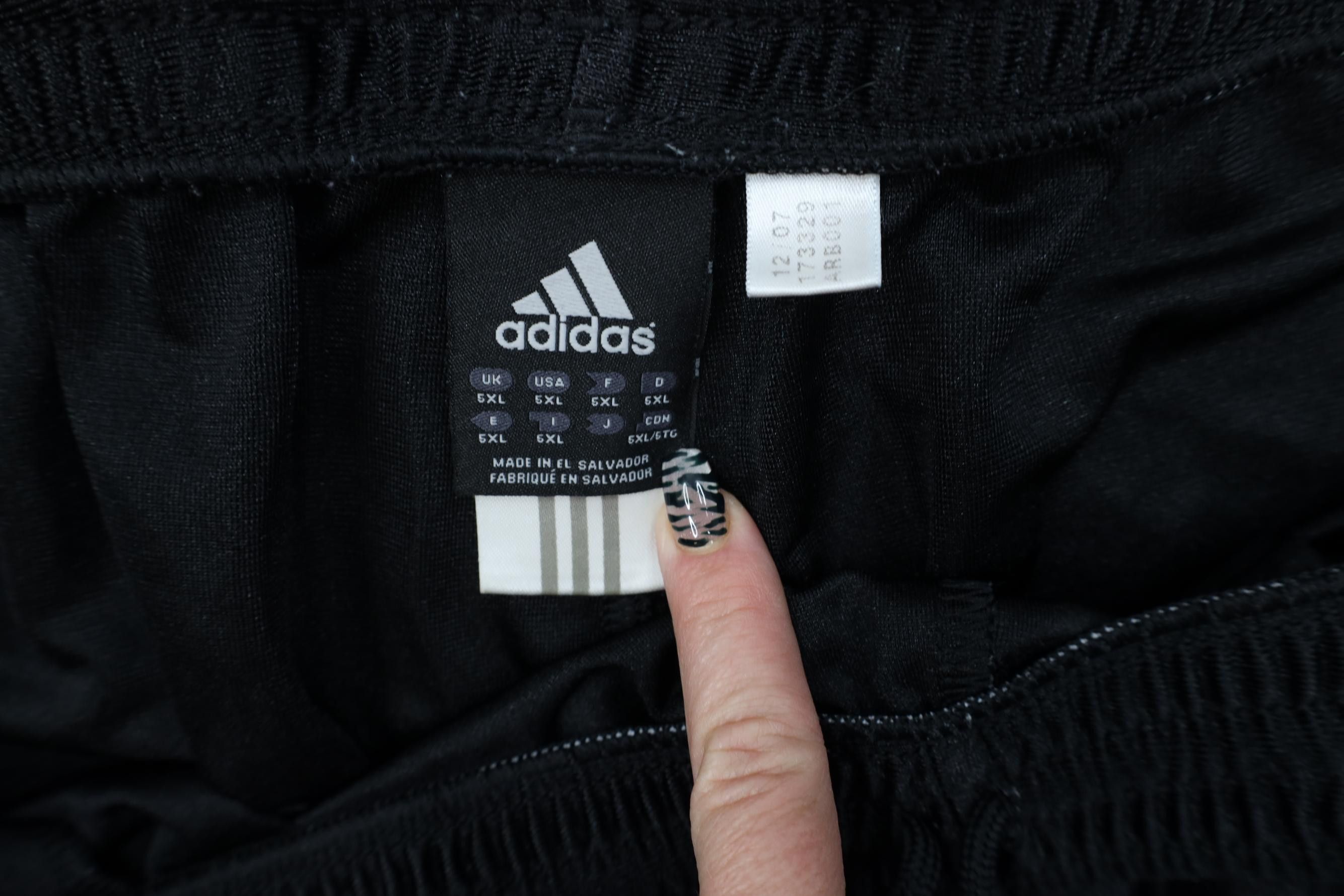 Adidas Vintage Y2K 2007 Adidas Dazzle Basketball Shorts Black Size US 44 / EU 60 - 8 Thumbnail