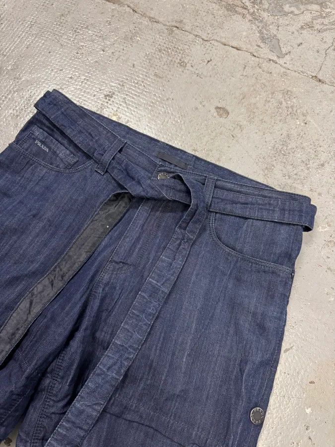Prada SS2009 Prada Raw Denim Short Size US 28 / EU 44 - 5 Thumbnail