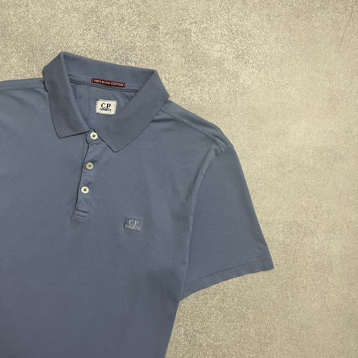 C.P. Company CP Company Polo Shirt Sky Blue Size US M / EU 48-50 / 2 - 2 Thumbnail