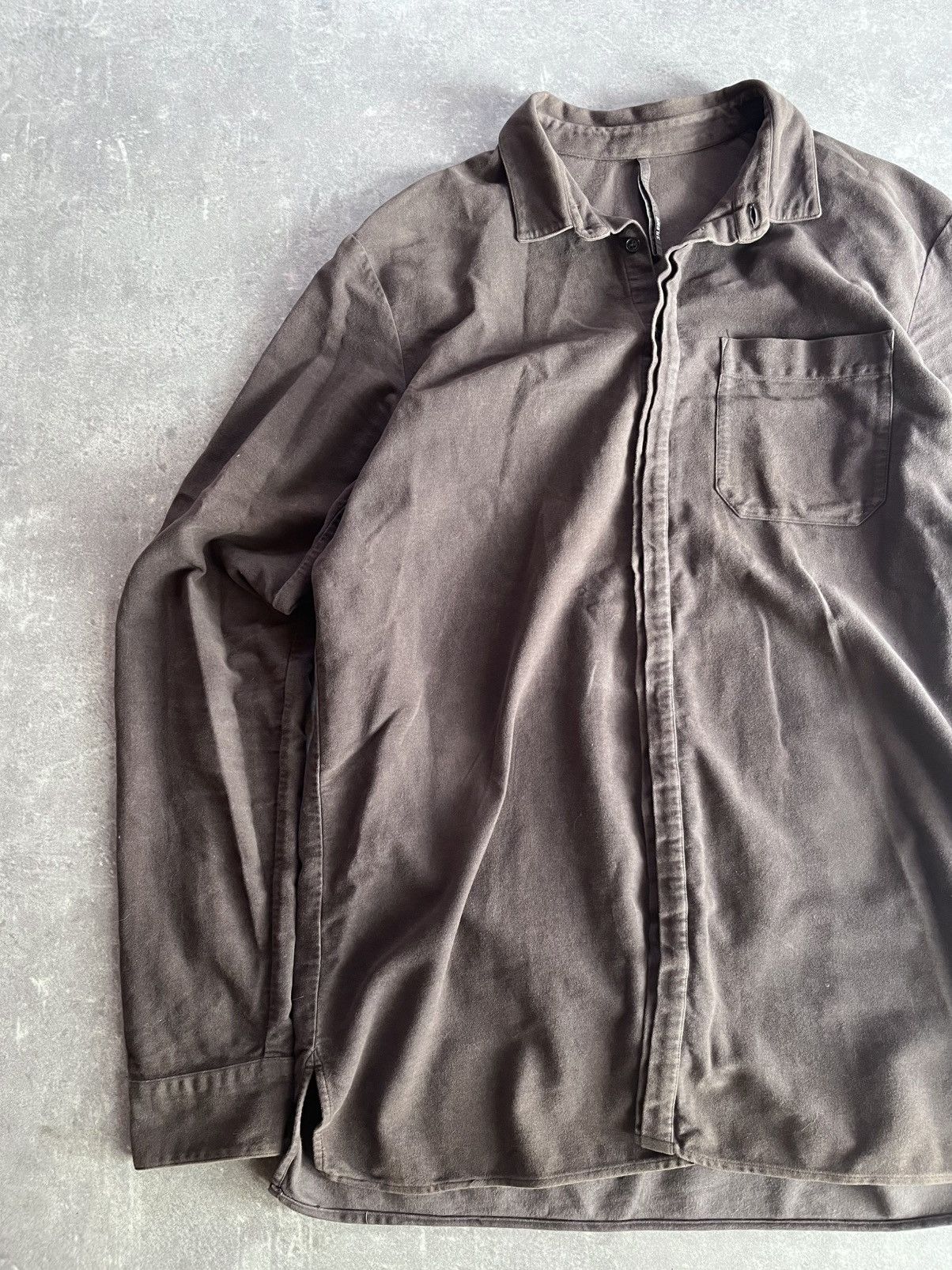 Silent By Damir Doma Silent by Damir Doma Brown Heavy Overshirt L XL Archive Size US L / EU 52-54 / 3 - 3 Thumbnail