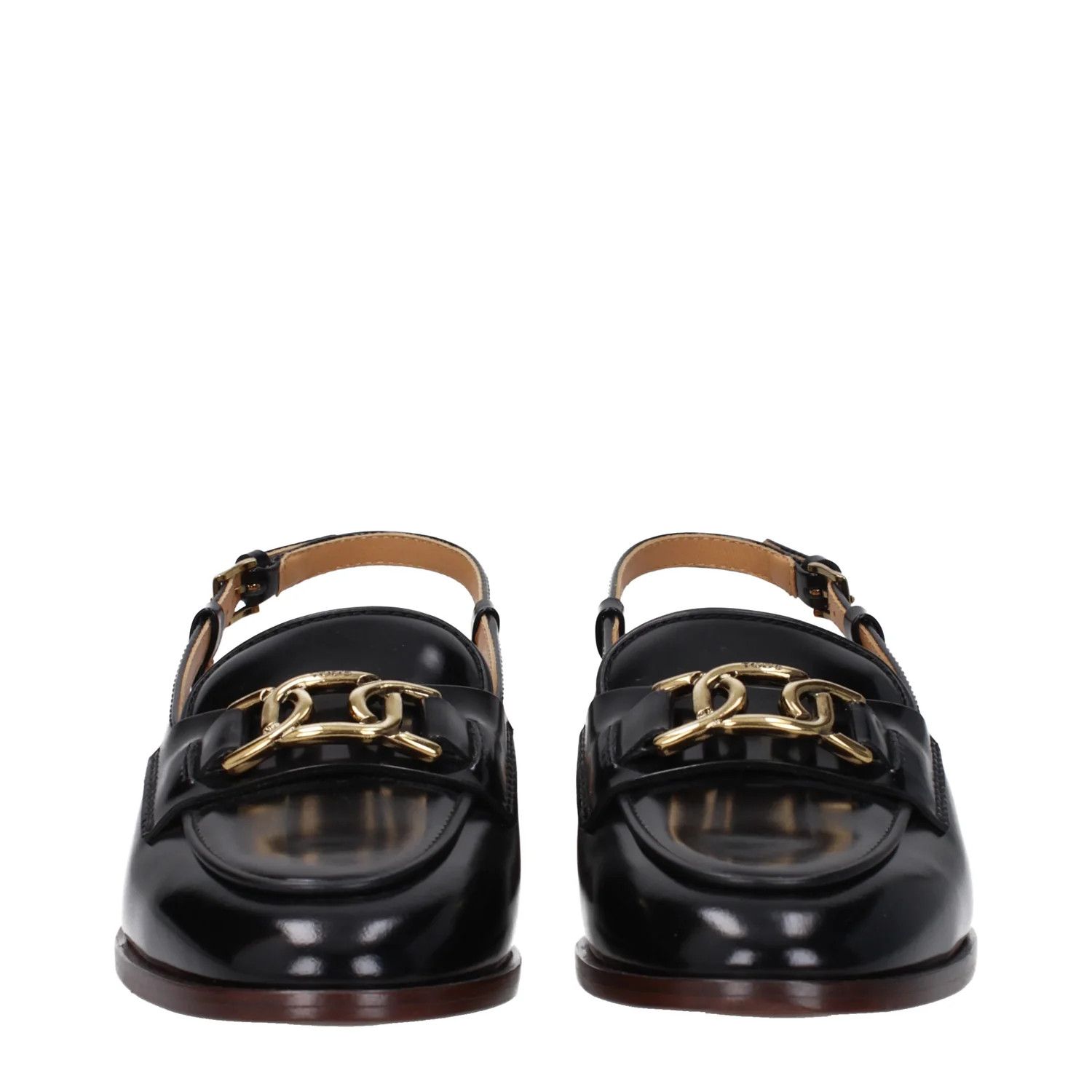 Tod's ob1o1e1224 Leather Sandals in Black Size US 8 / IT 38 - 2 Thumbnail