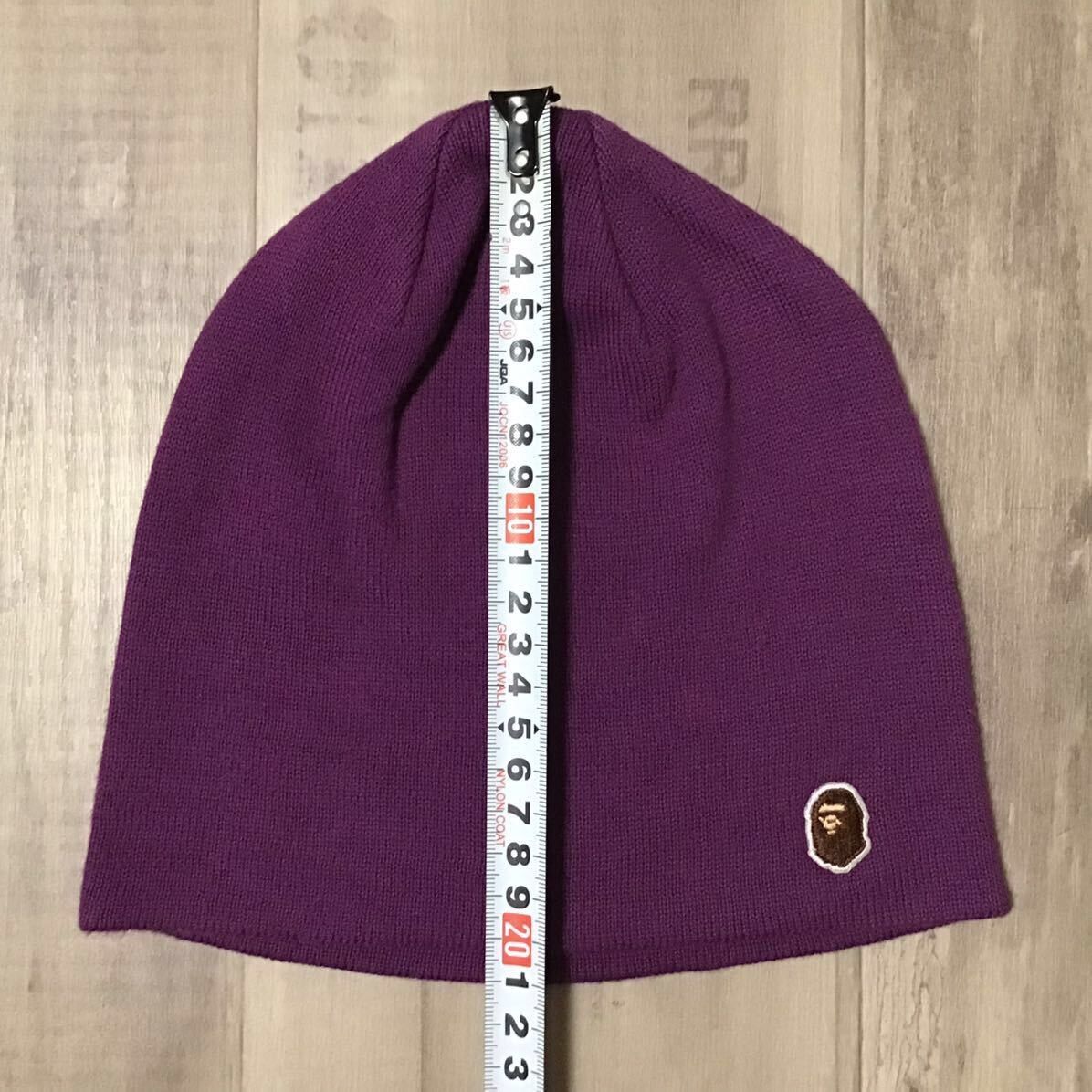 Bape BAPE APE HEAD LOGO beanie knit cap a bathing ape NIGO Size ONE SIZE - 4 Thumbnail
