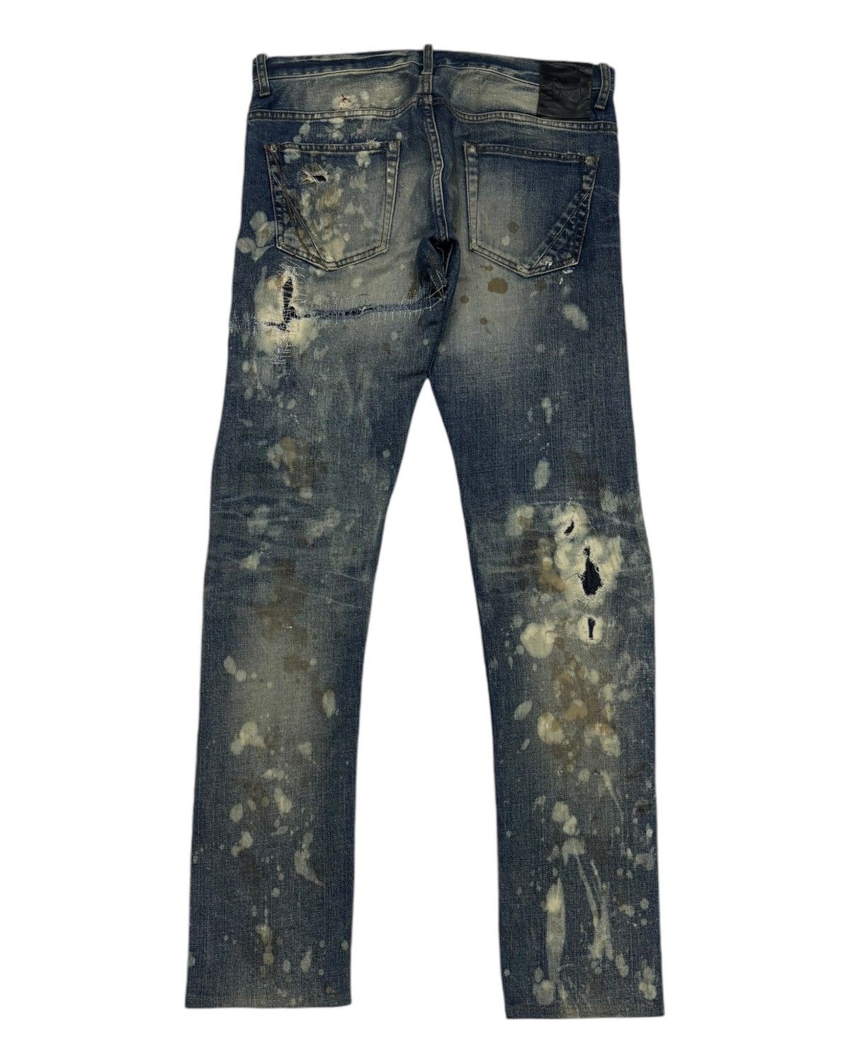Fagassent Toshiki Aoki × Undercover 🔥DISTRESSED DENIM FAGASSENT TOSHIKI AOKI UNDERCOVER STYLE Size US 32 / EU 48 - 10 Thumbnail