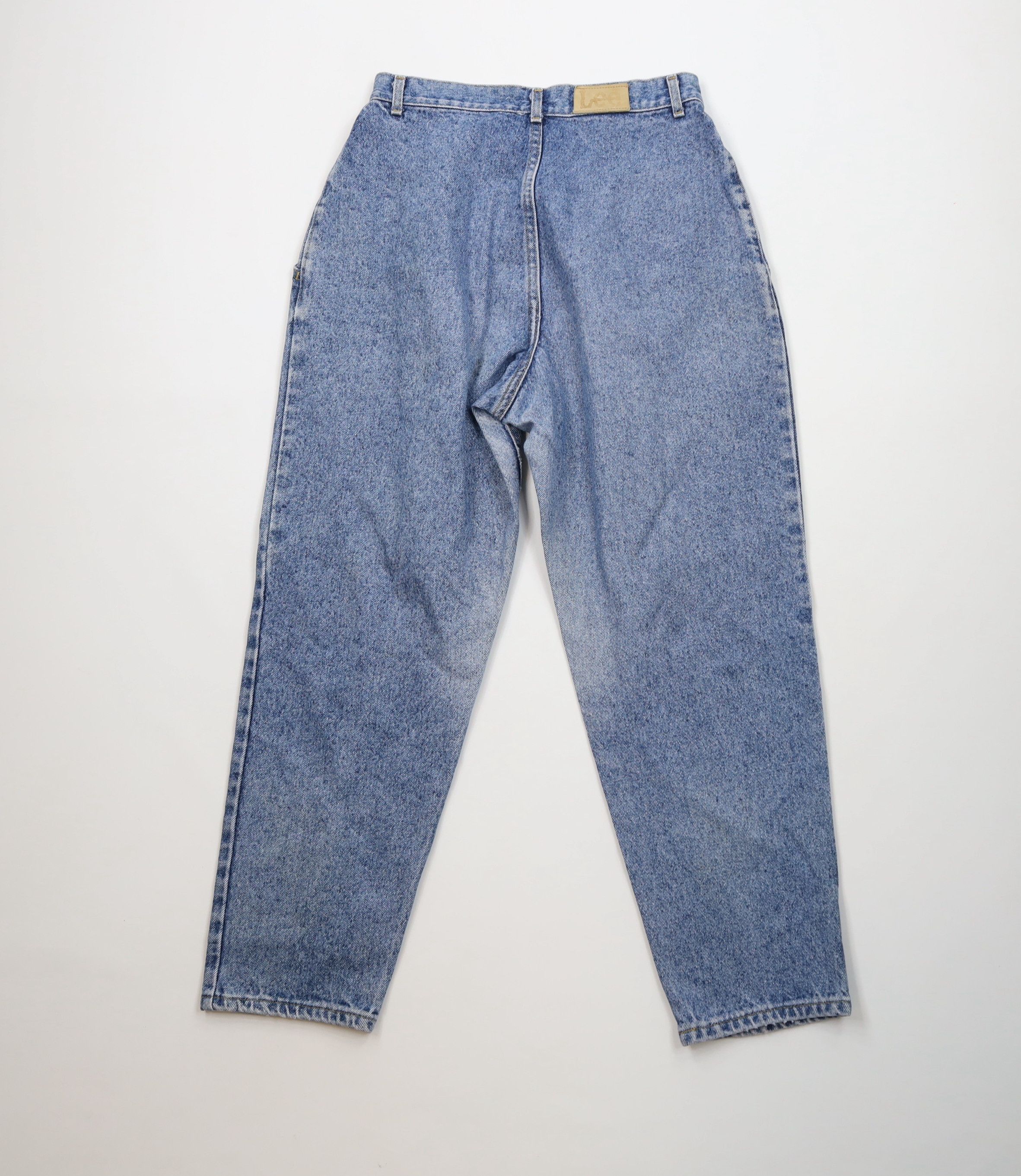 Lee Vtg 80s 90s Lee Pleated High Waist Tapered Jeans USA Size 34" / US 12 / IT 48 - 12 Thumbnail