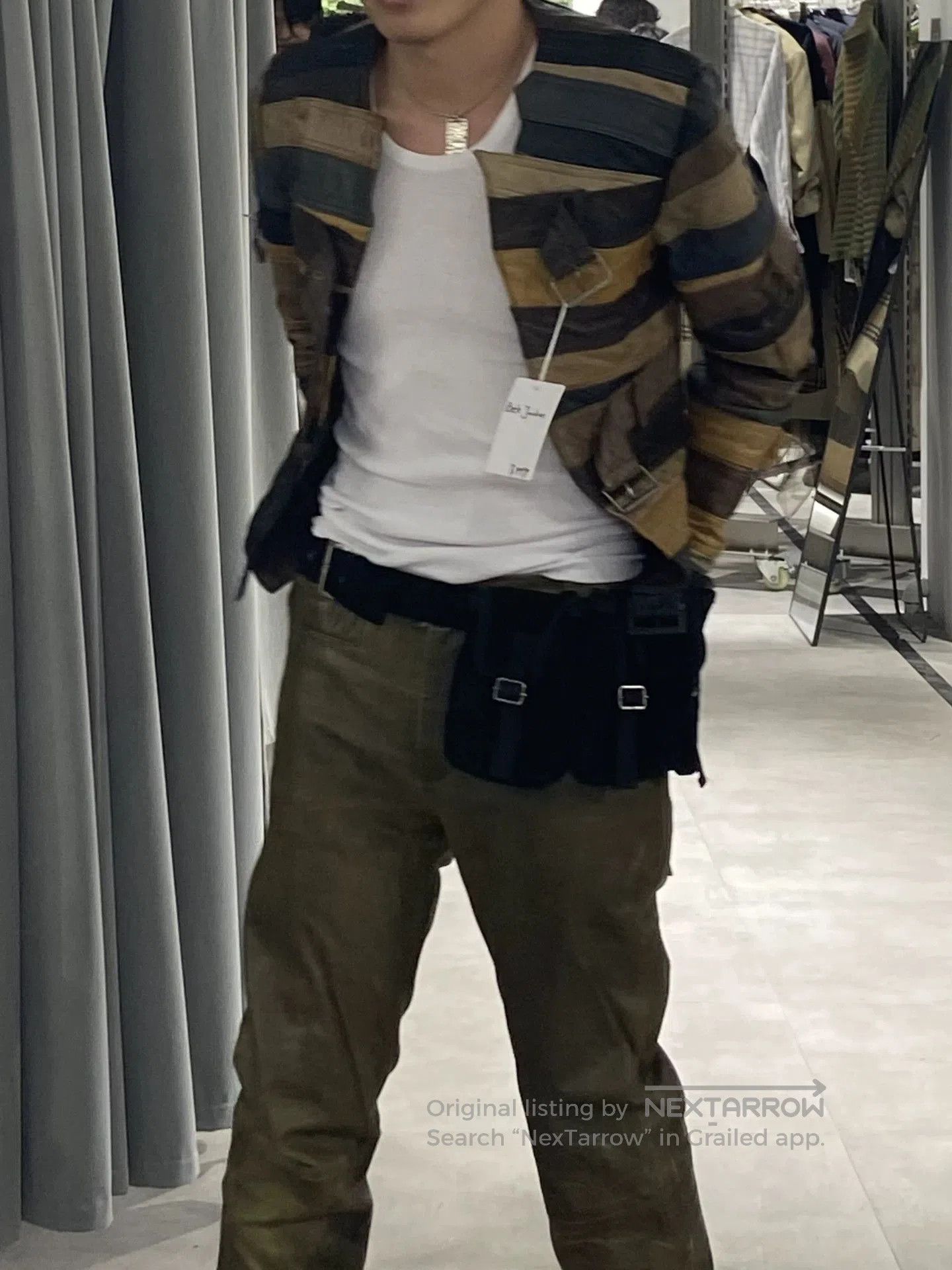 Jean Paul Gaultier corduroy utility belt bag by jean paul gaultier. Size ONE SIZE - 1 Thumbnail