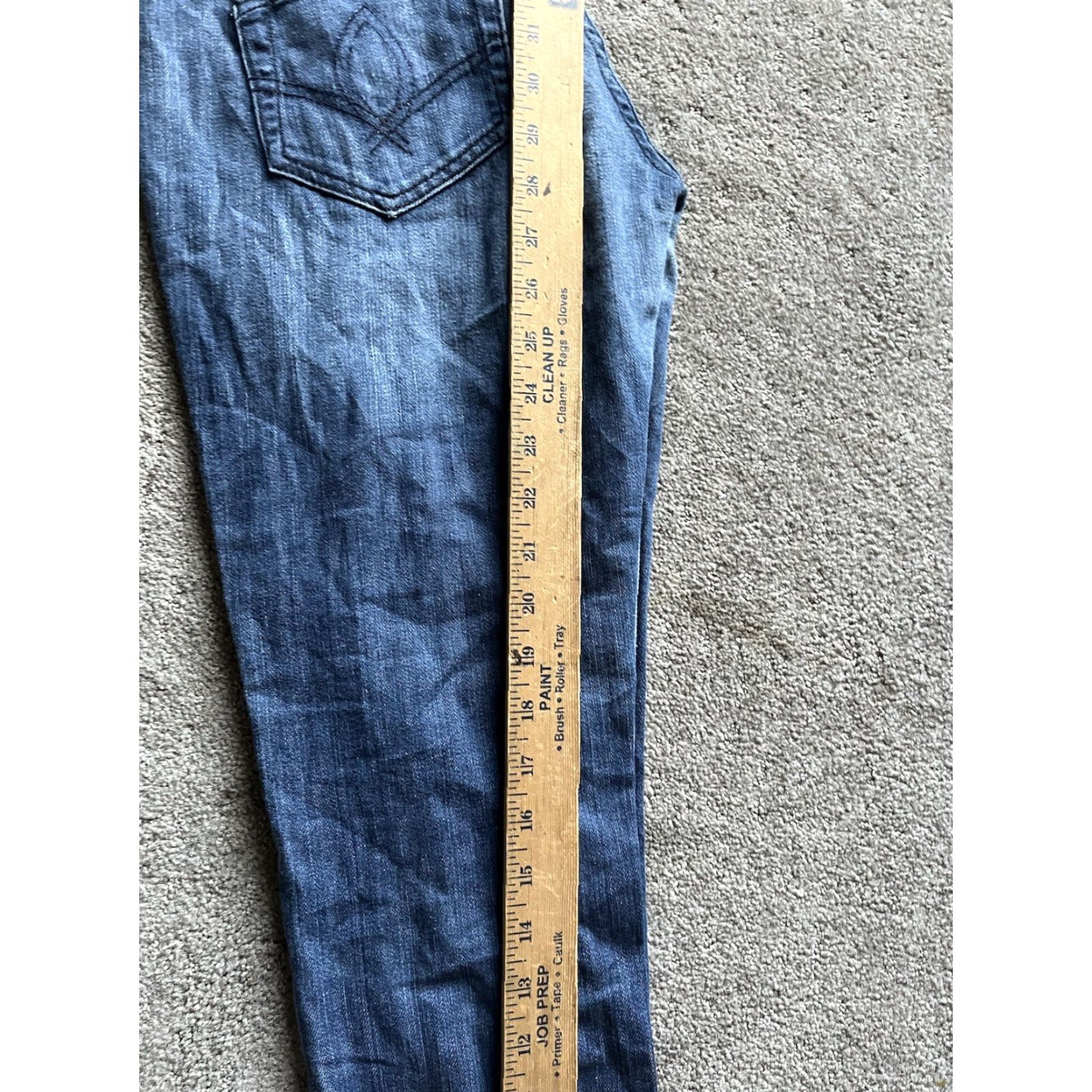 Vintage EVER Women Jeans 27W Skinny Blue Women Size 27" / US 4 / IT 40 - 7 Thumbnail