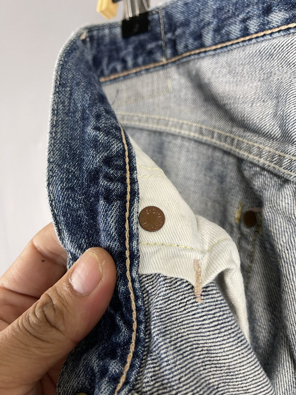 Avirex × Vintage Vintage AVIREX Distressed Denim Pants Size US 28 / EU 44 - 15 Thumbnail