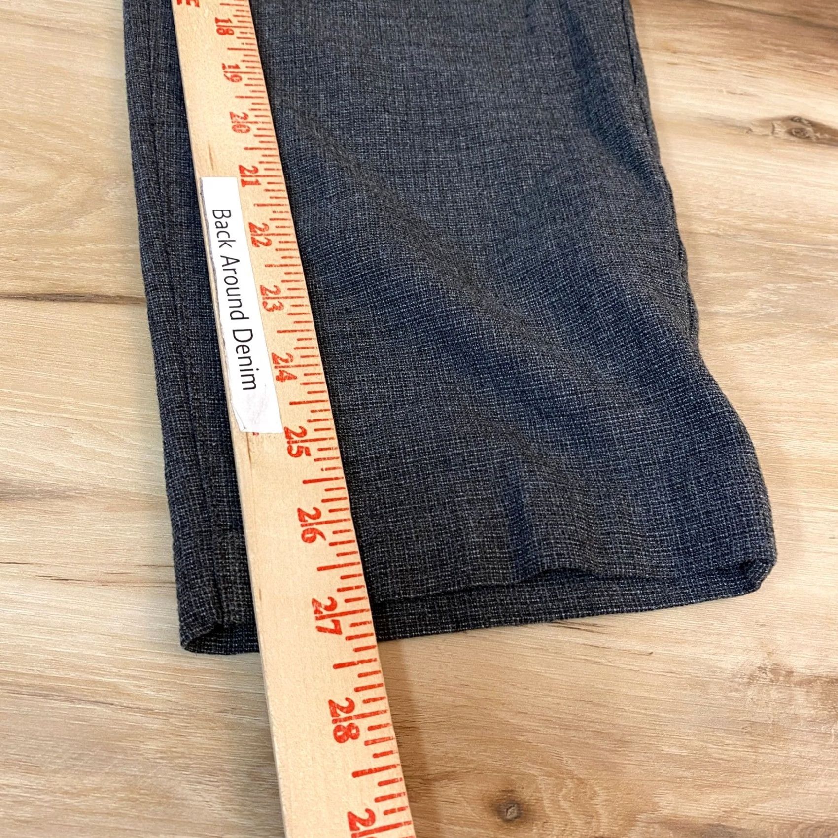 Zara Zara Dress Pants Gray 38 Slim Flat Front Pockets Stretch Office Workwear Mens Pants Career Casual Business Modern Fit Size US 38 / EU 54 - 6 Thumbnail