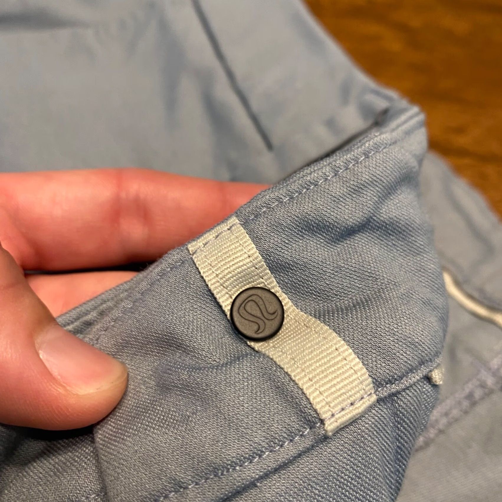 Lululemon Lululemon Commission Shorts Mens 34 Light Blue Relaxed Chino 11" Khakis 7AKAS Size US 34 / EU 50 - 4 Thumbnail