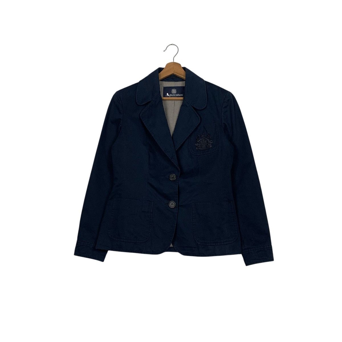 Aquascutum AQUASCUTUM London Suit Jacket Blazers #2592-C117 Size L / US 10 / IT 46 - 1 Thumbnail