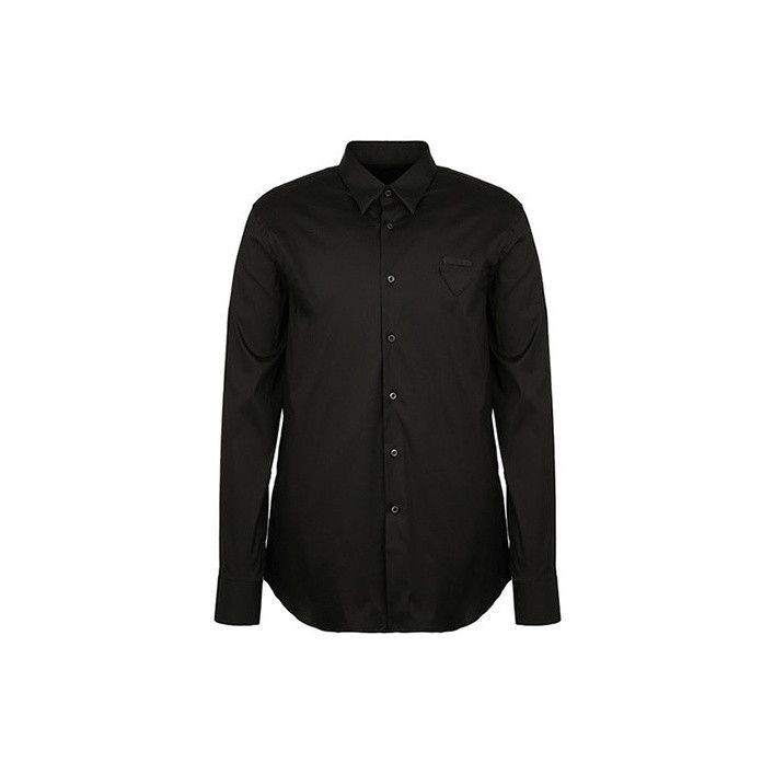 Prada Prada Logo Long Sleeve Shirt for Men-2506 Size US S / EU 44-46 / 1 - 1 Thumbnail