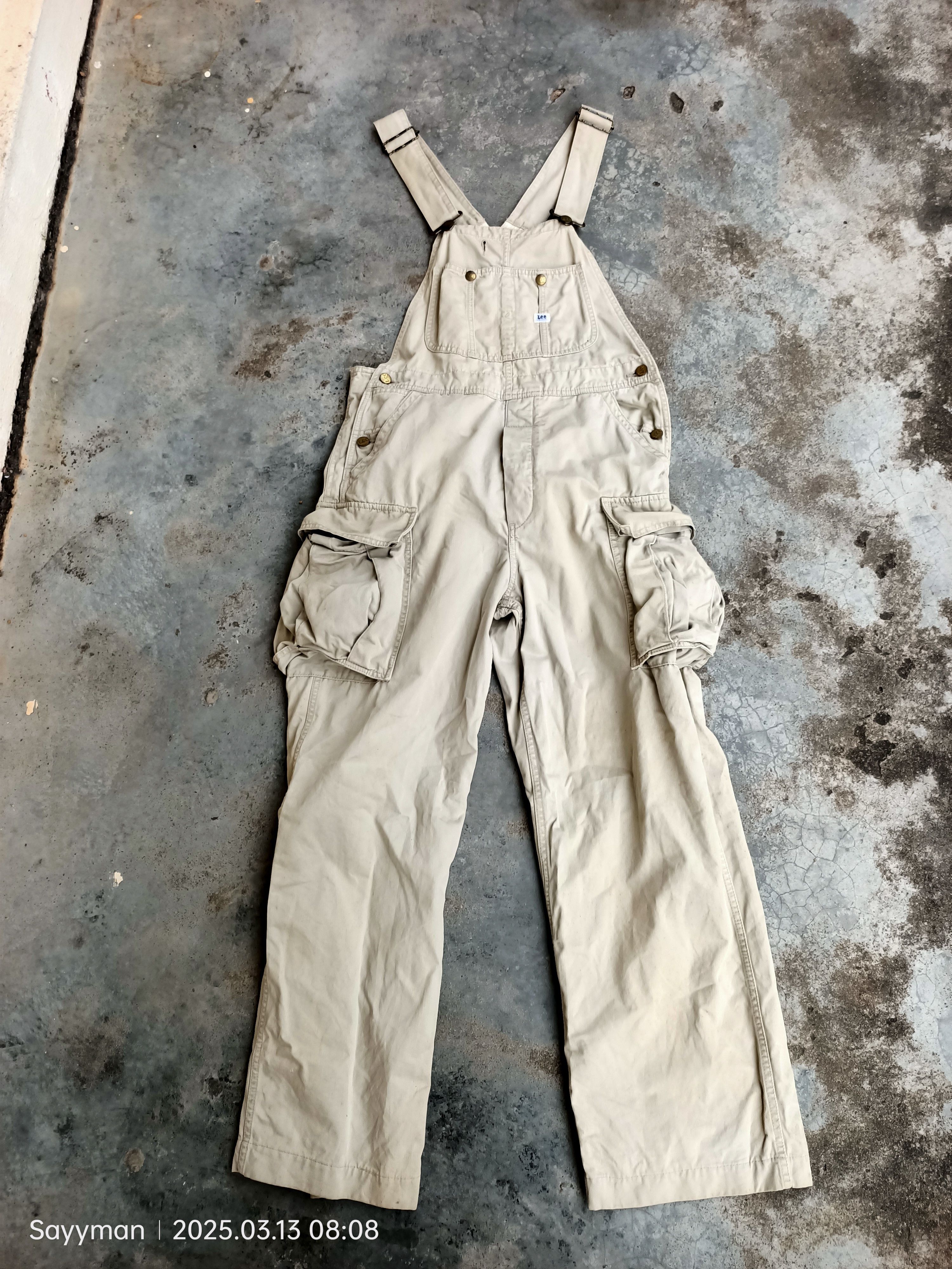 Lee × Vintage 🔥RARE🔥Lee Vintage Monkey Pants Jumpsuit Overall Size US 34 / EU 50 - 3 Thumbnail