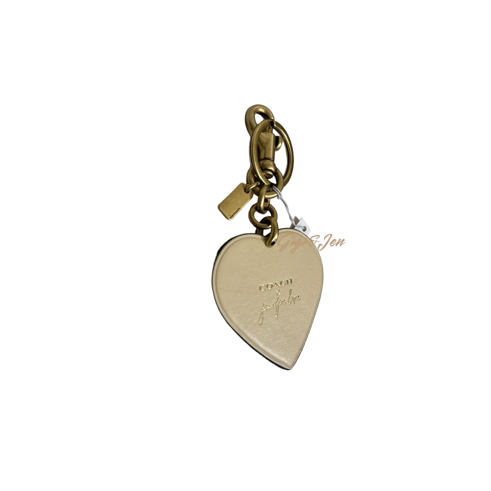 Coach Coach Jennifer Lopez Heart Bag Charm Keychain Size ONE SIZE - 11 Thumbnail