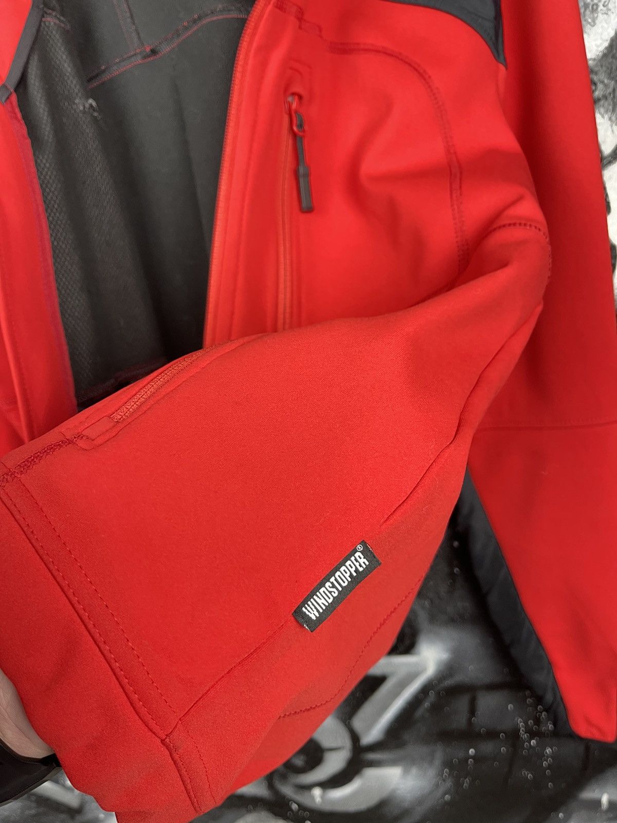 Mammut Mammut Outdoor Red Full Zip Windstoper Jacket Men’s Size Large Size US L / EU 52-54 / 3 - 9 Thumbnail