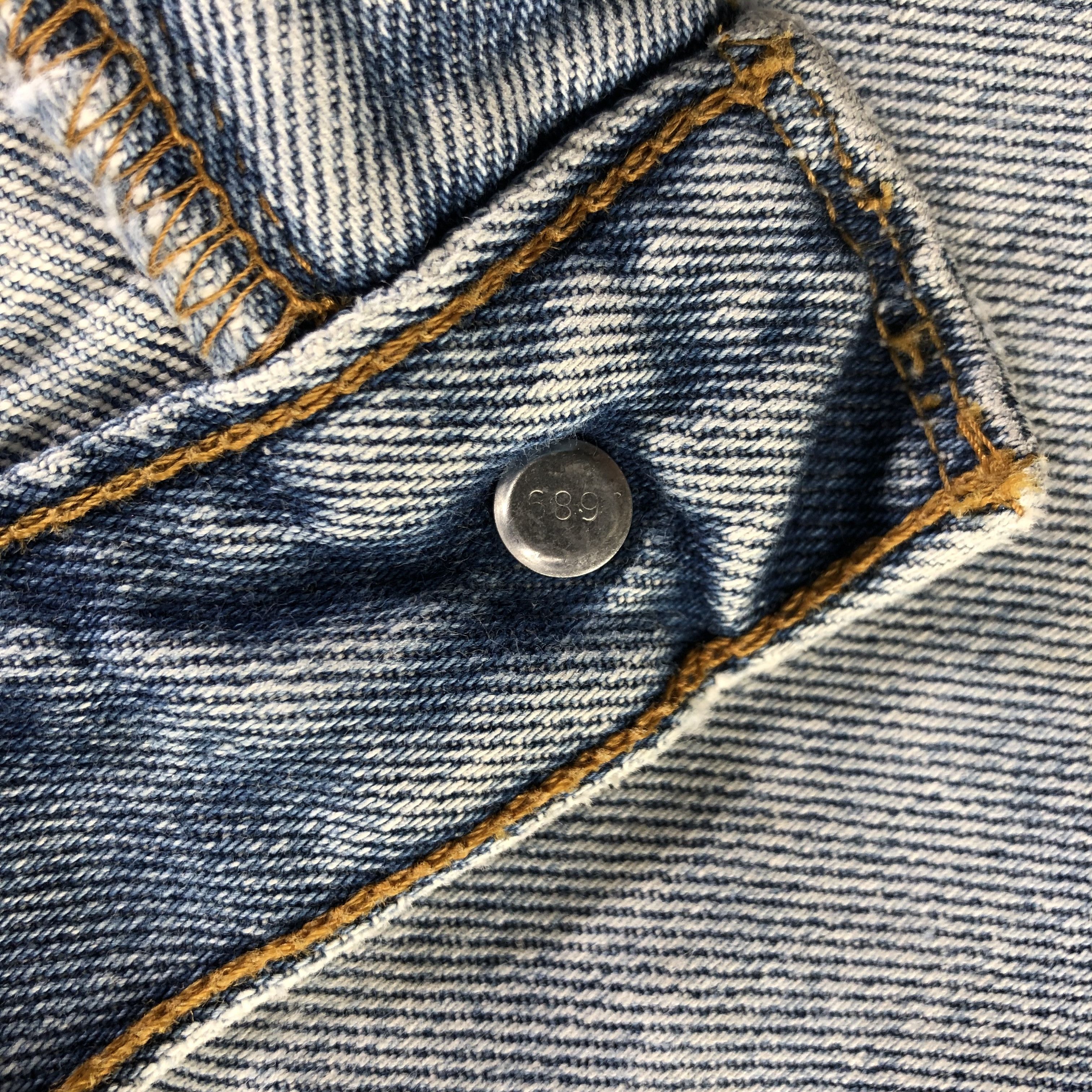 Levi's 90s Vintage Blue Wash Levis 505 Jeans-J3165 Size US 33 - 9 Thumbnail