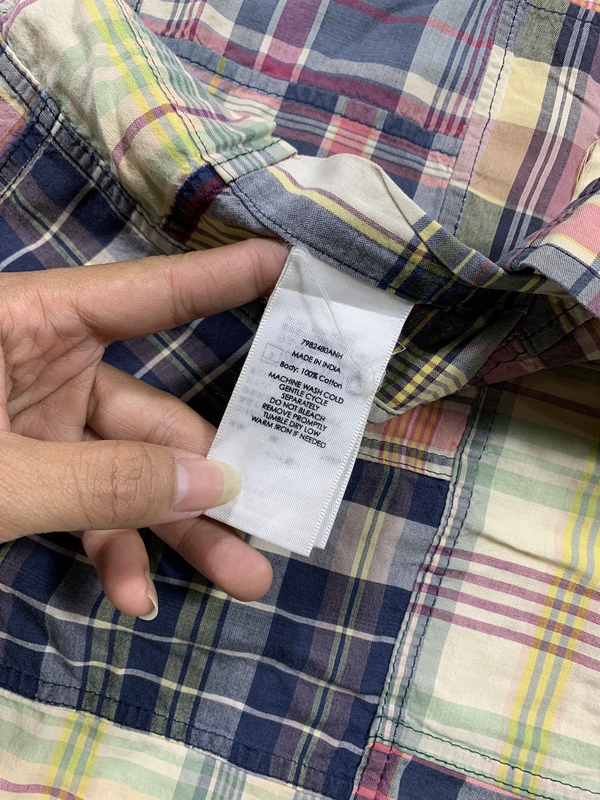 RRL Ralph Lauren Polo Ralph Lauren Patchwork Shirt Size US S / EU 44-46 / 1 - 7 Thumbnail