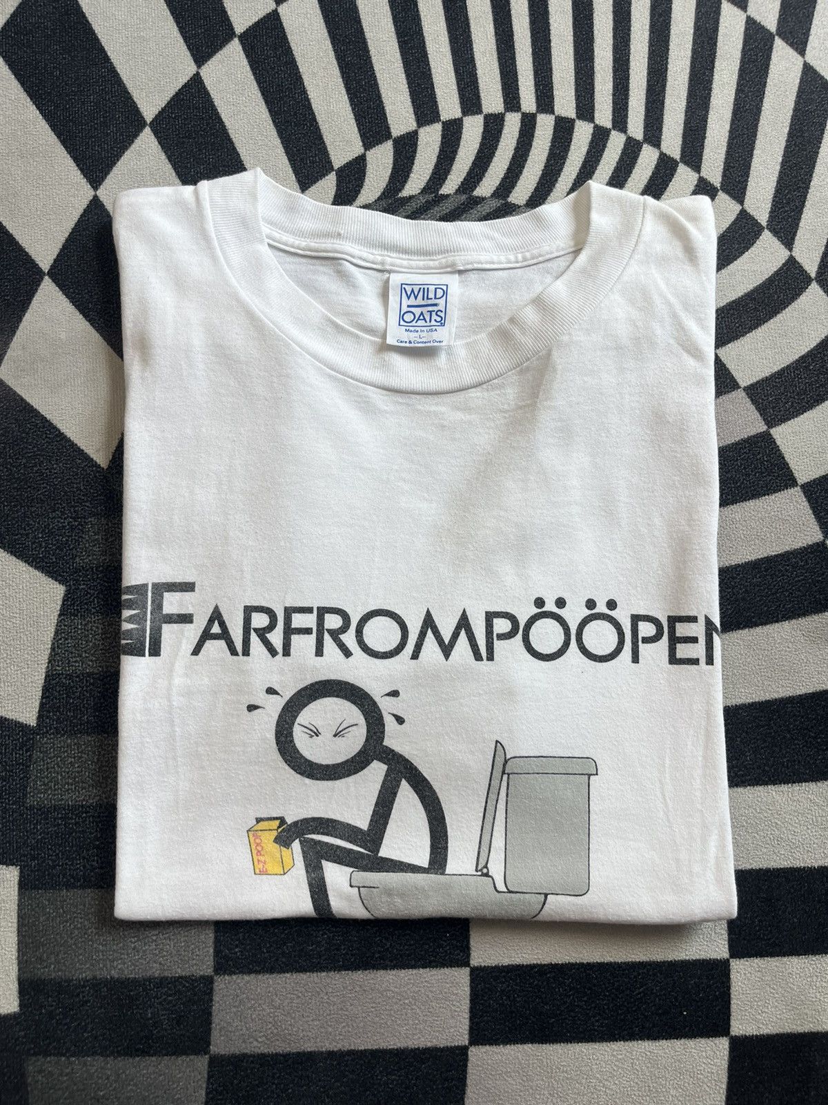 Arts & Science Vintage FARFROMPOOPEN Art parody Erazor Bits 1995’s Tshirt Size US L / EU 52-54 / 3 - 1 Thumbnail