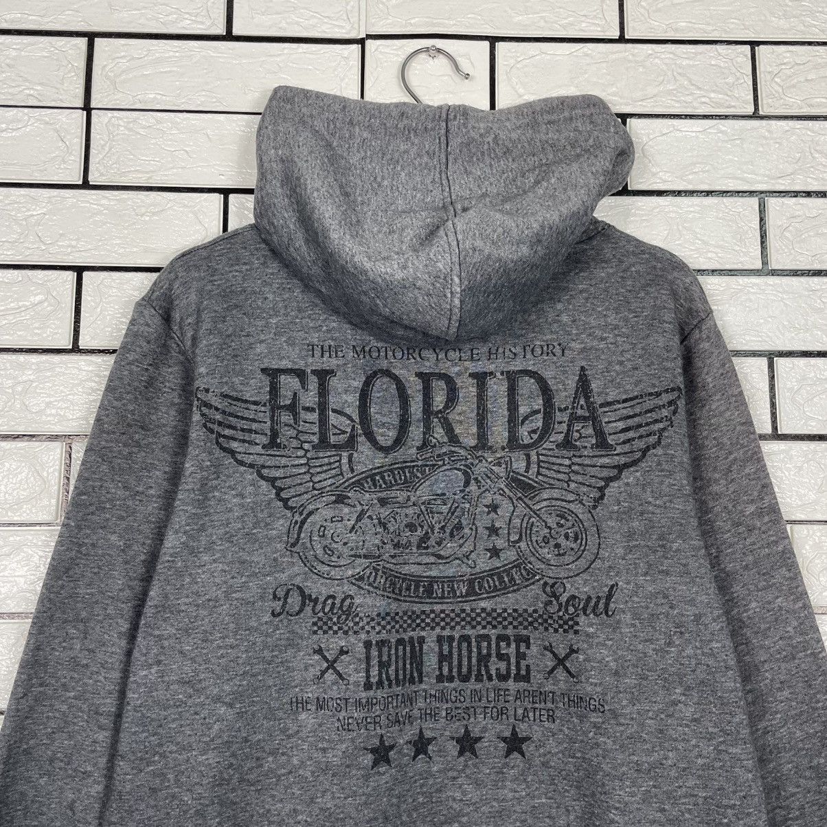 Japanese Brand Florida Motorcycle Pullover Hoodie Size US M / EU 48-50 / 2 - 8 Thumbnail