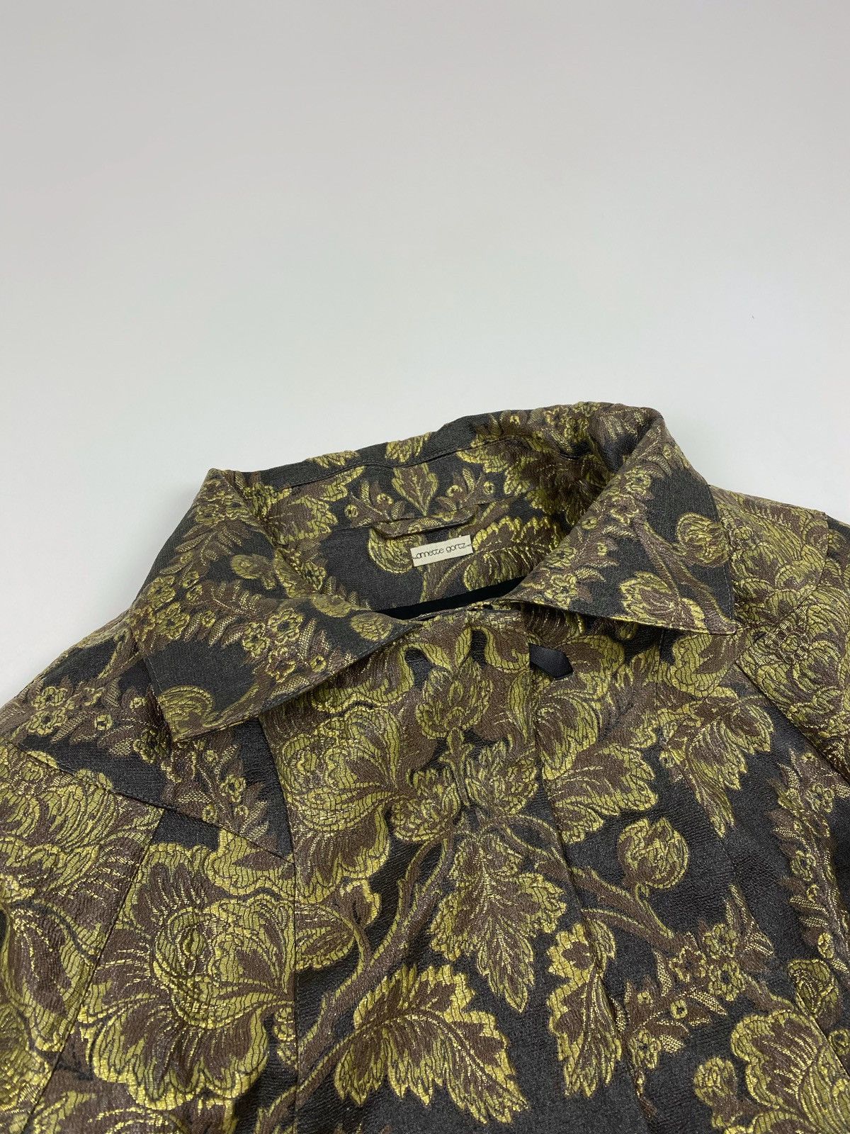 Annette Gortz Annette Gortz Floral Jacquard Embroidery Jacket Size XS / US 0-2 / IT 36-38 - 5 Thumbnail