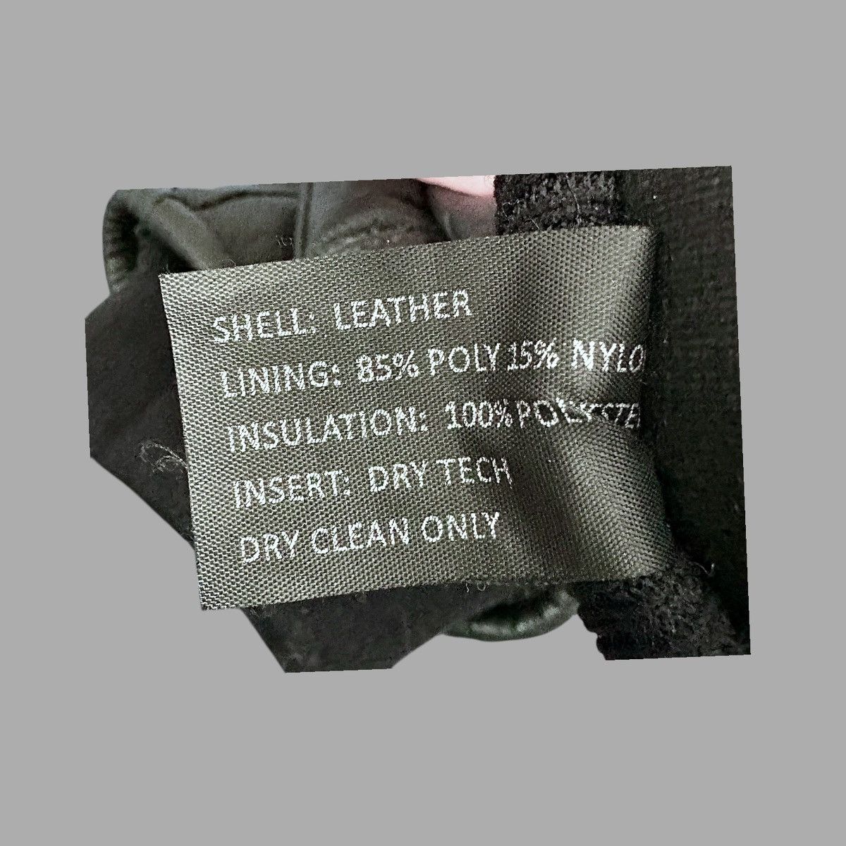 Other Unisex Black Warm Insulated Cuffed Leather Gloves Sz S Size ONE SIZE - 7 Thumbnail