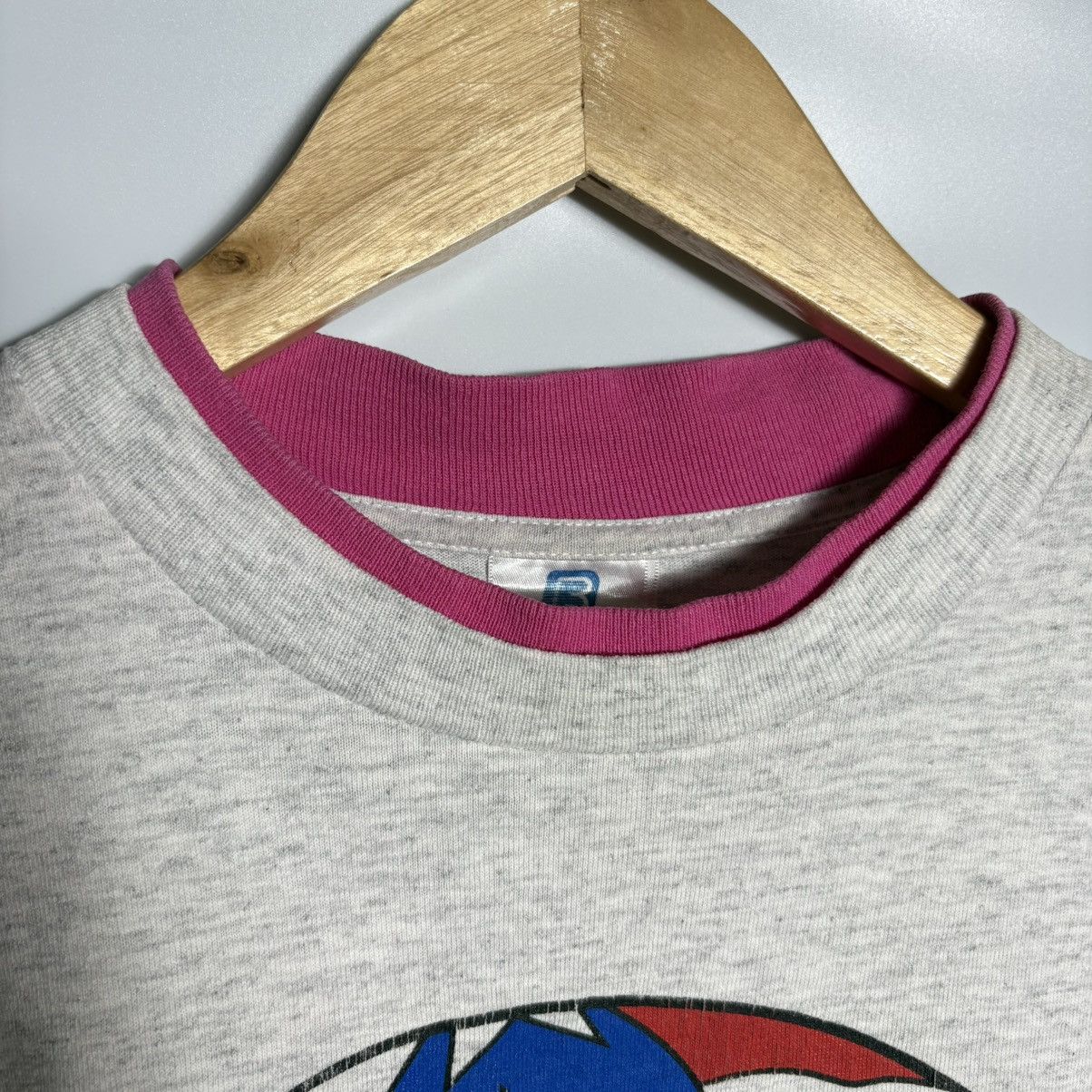Vintage Vintage 90s Smiley USA Big Face Single Stitch T-Shirt Size US XL / EU 56 / 4 - 6 Thumbnail